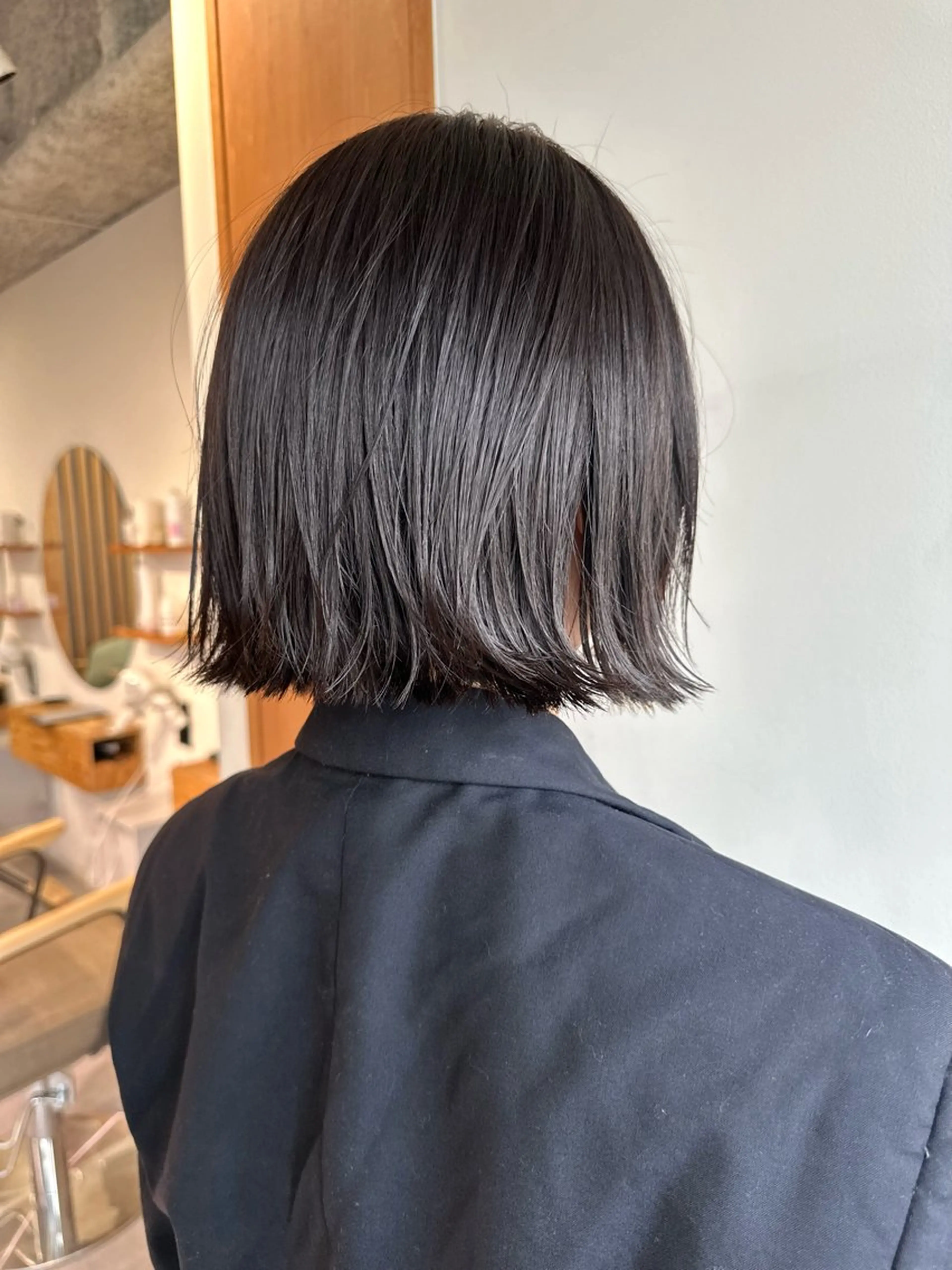 ショート ボブ 外ハネヘア sea by luvismけやき通り2号店所属・ボブ/ショート/ 縮毛矯正/岸本恭明のヘアスタイル