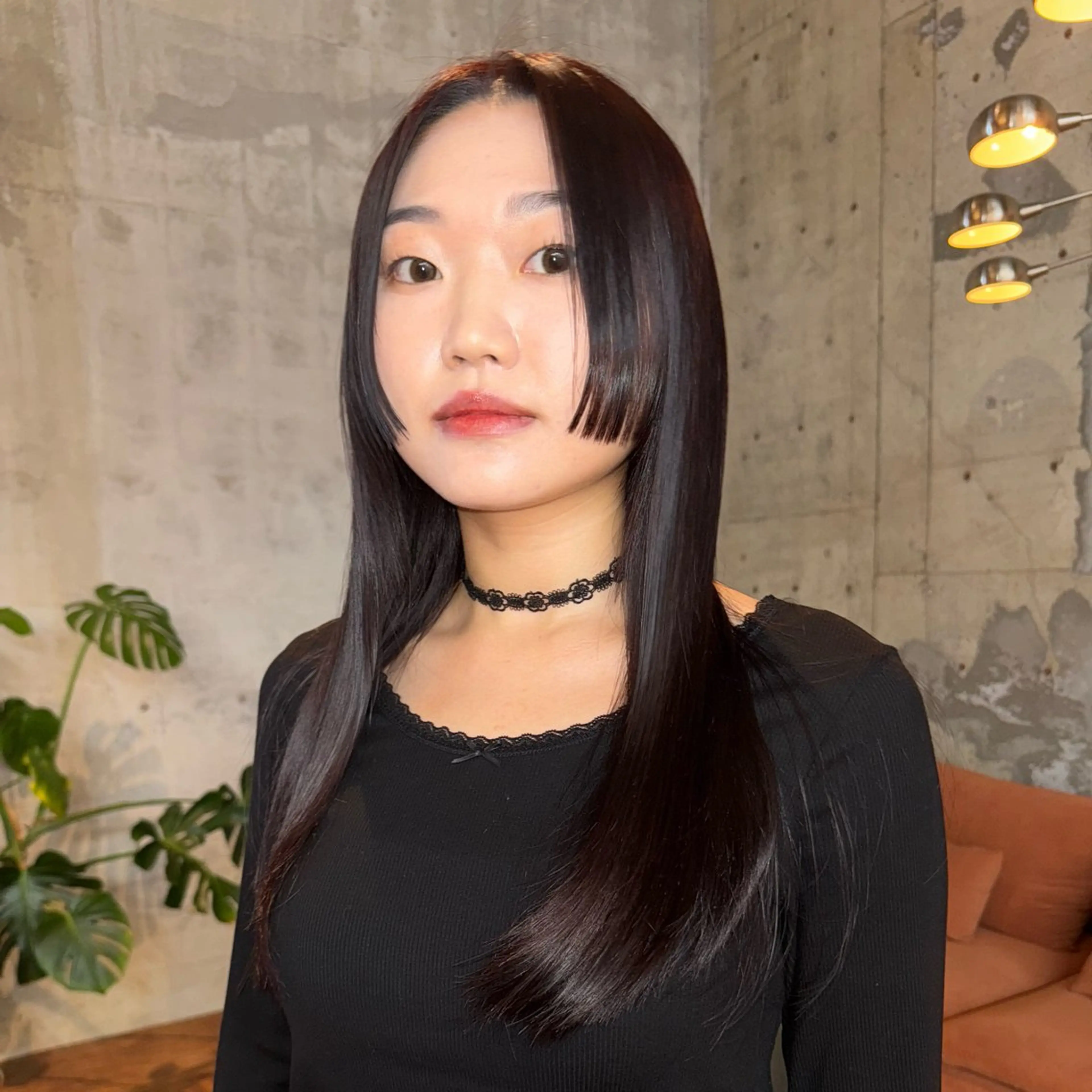 ロング カット ヘアカラー 澁谷 咲映のヘアスタイル