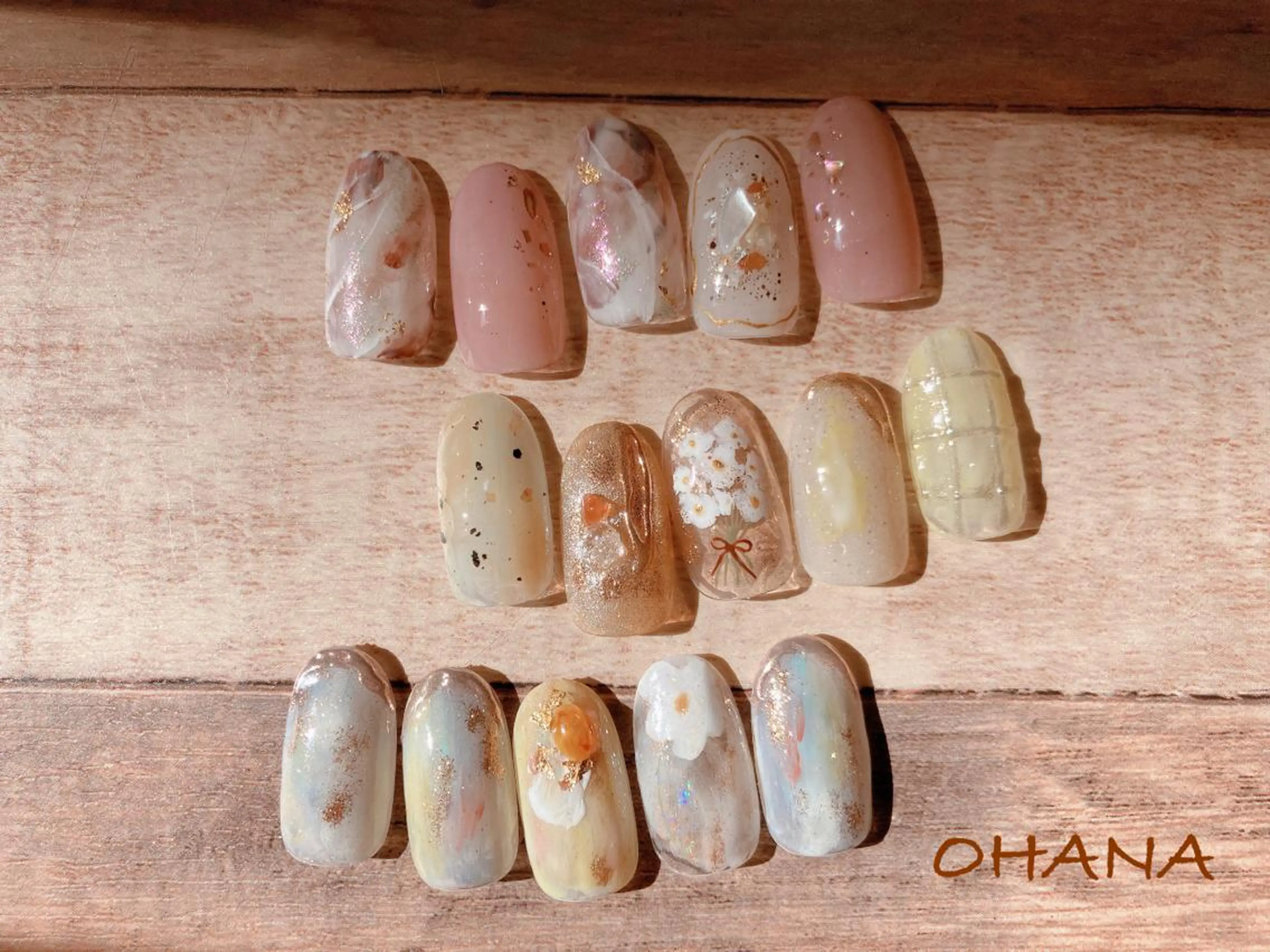 ネイル 成人式 長さ出し フットネイル ハート ミラーネイル nailroom  OHANA所属・nailroom OHANA🌴のネイルデザイン