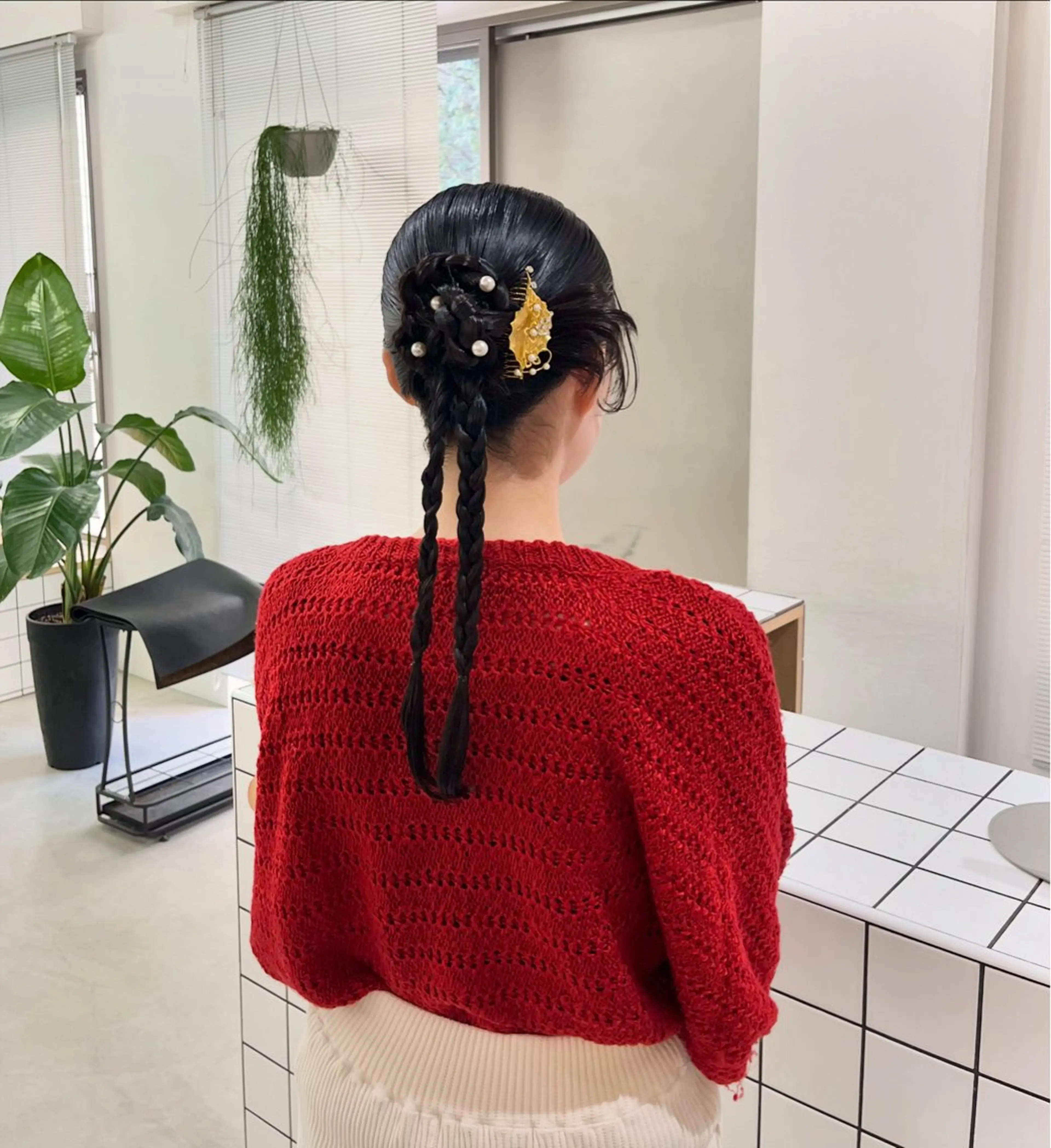 ヘアアレンジ chika/艶カラー /似合わせカラーのヘアスタイル