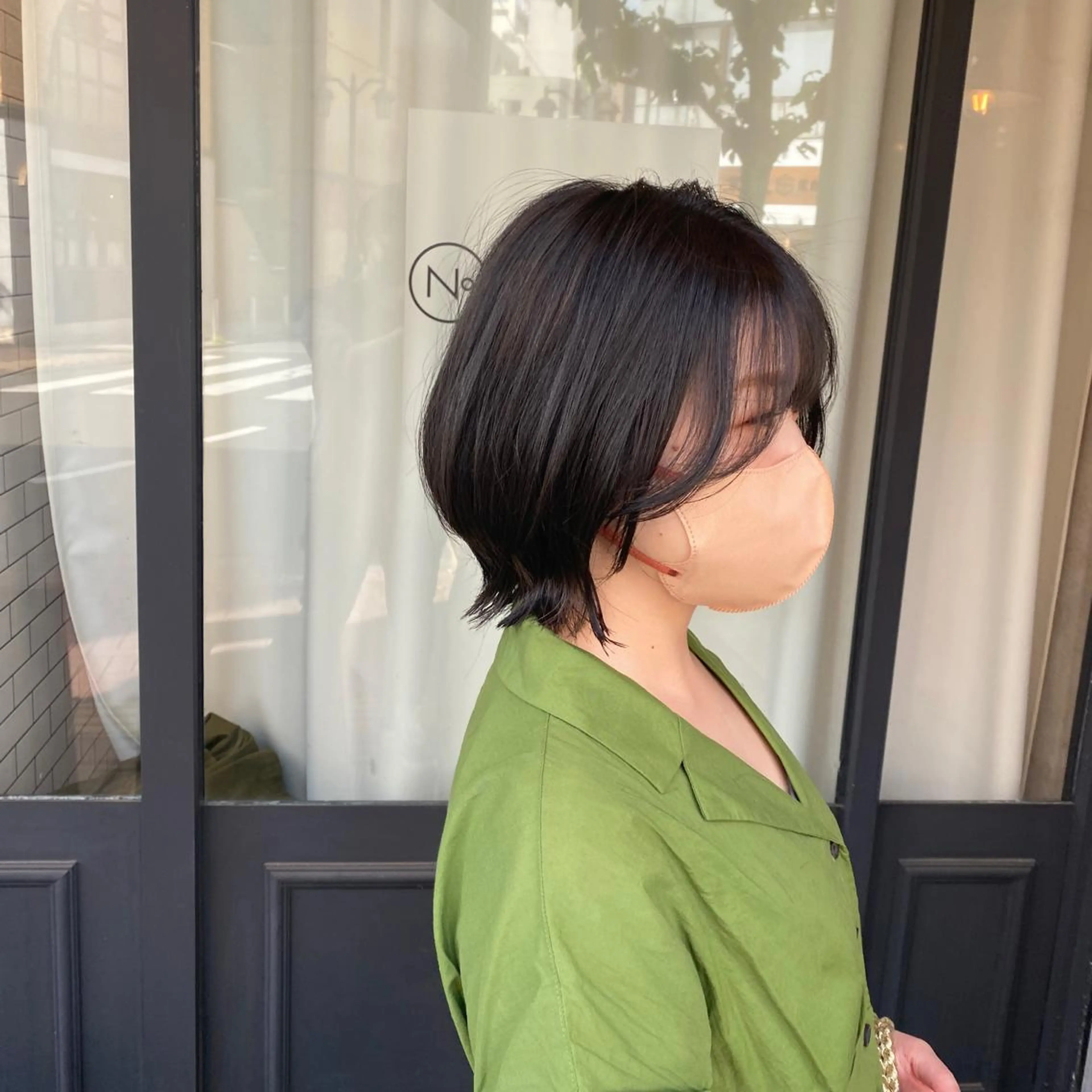 ショート カラー パーマ 似合わせカット 店長☀️前田一樹のヘアスタイル