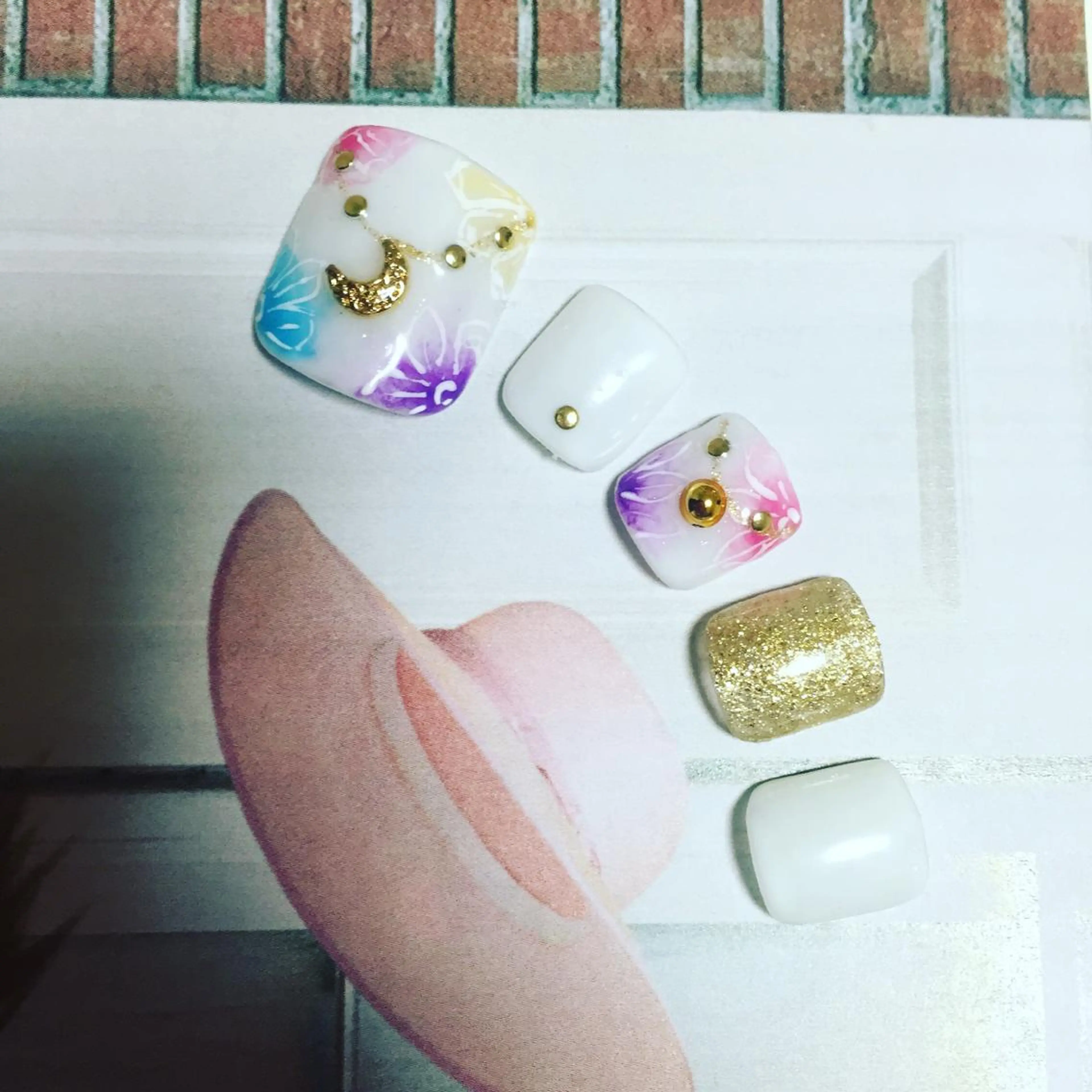 ネイル フットネイル Rairia nail本八幡店のネイルデザイン