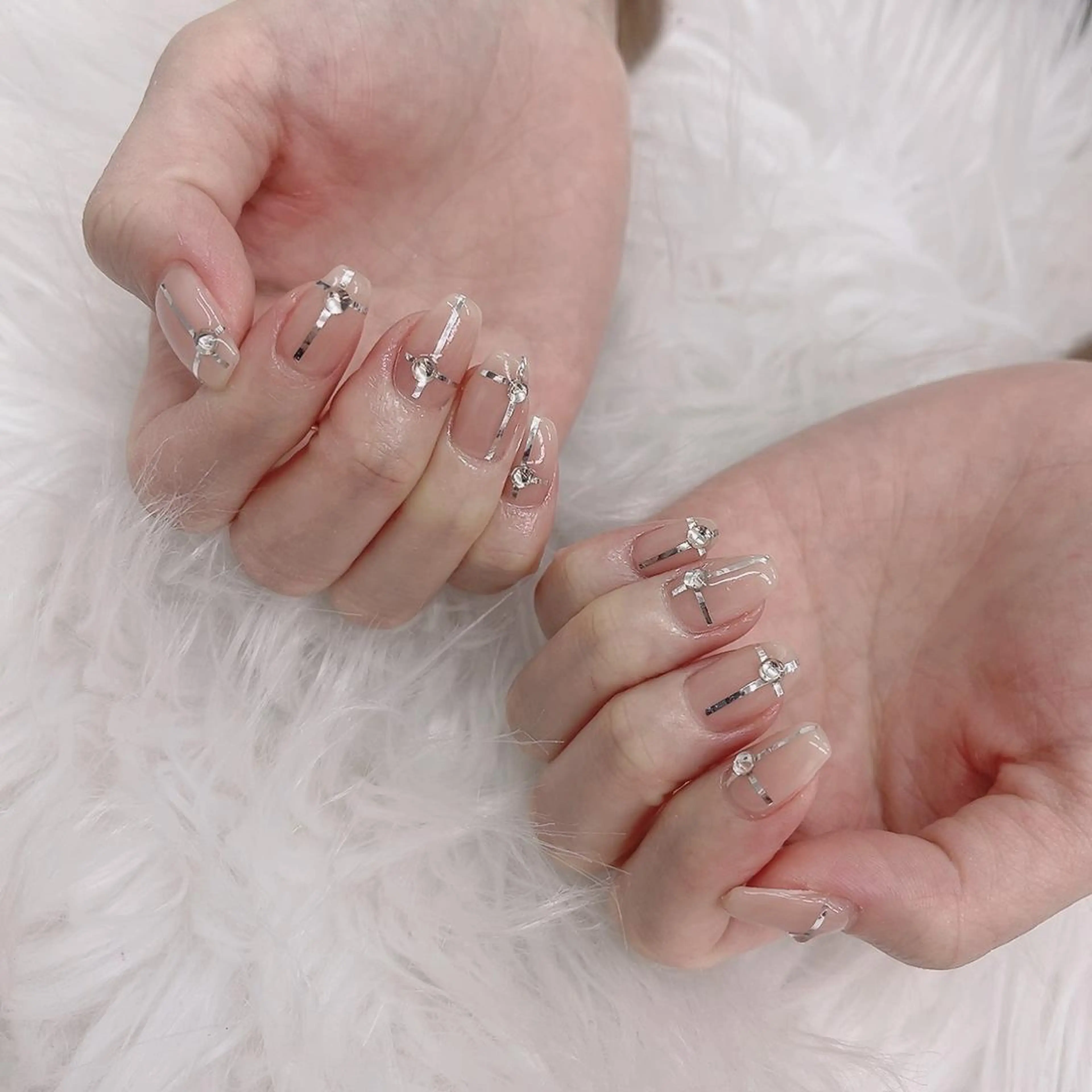 ネイル 🦋ネイルサロン ブラン🌈ゆりのネイルデザイン