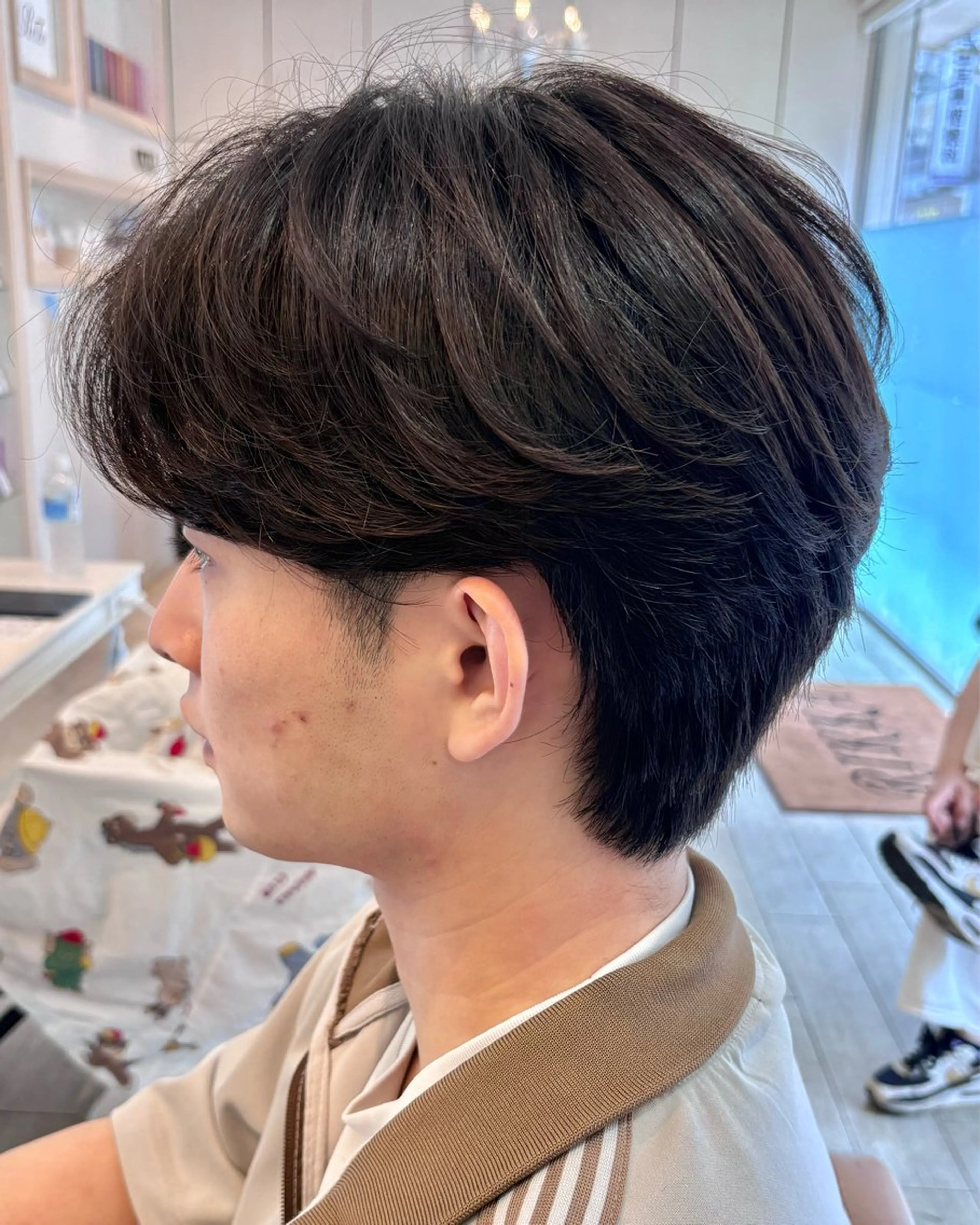 メンズ センターパート カット パーマ メンズ特化型🔥/パ ーマ/Koseiのヘアスタイル