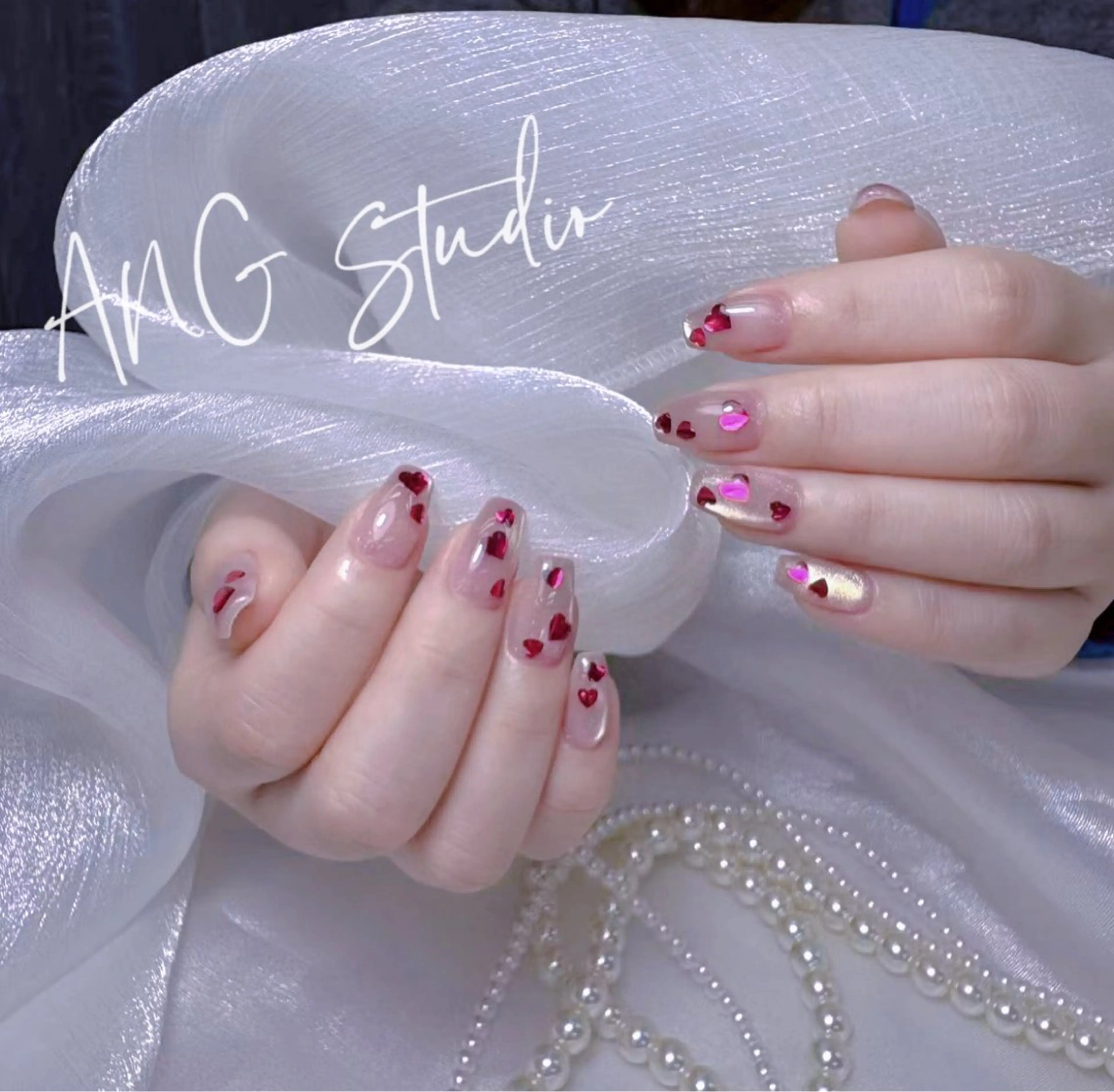 ネイル ハンドネイル ハンドケア ANG Studioのネイルデザイン