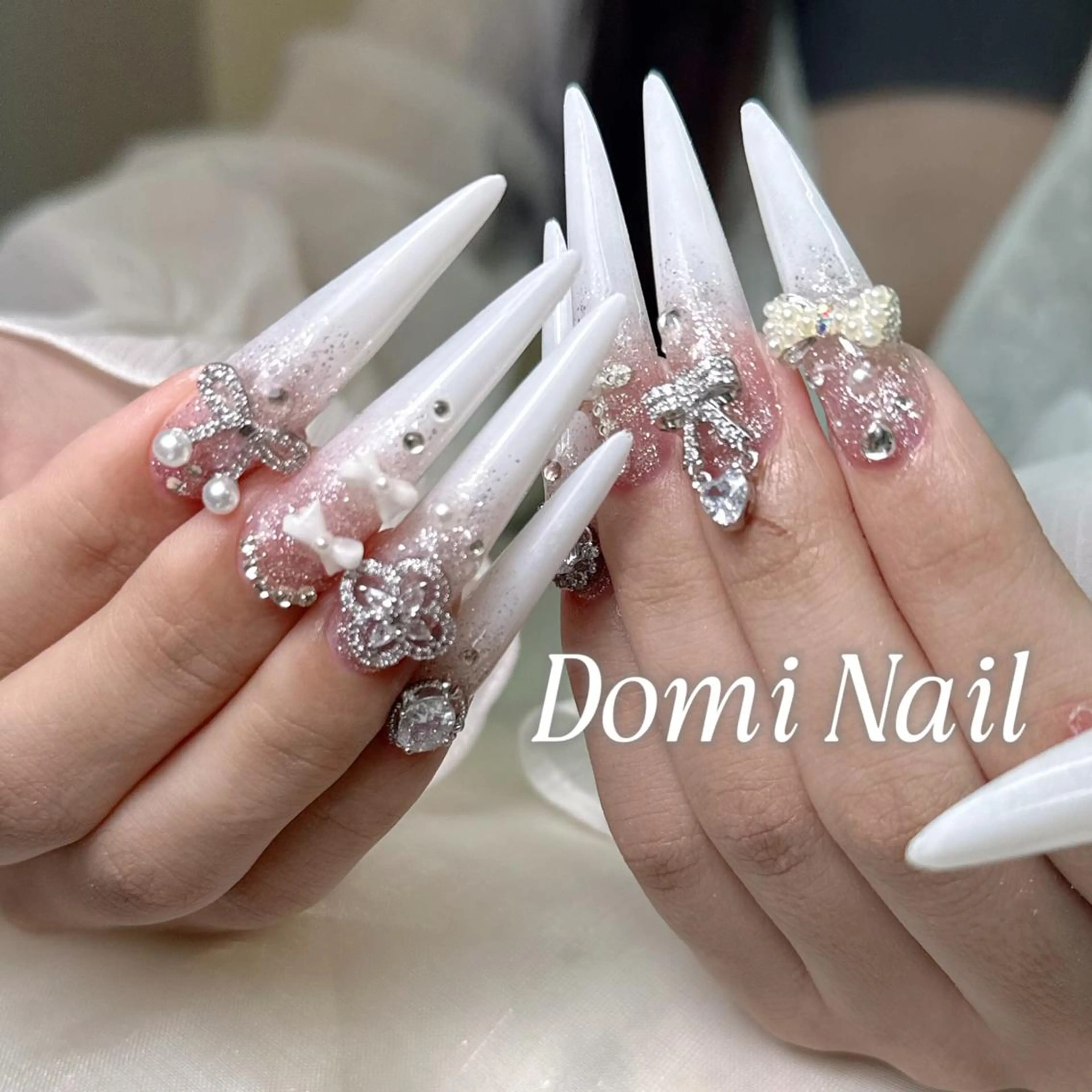 ネイル 持ち込み ネイルチップ ハンドネイル 渋谷 Domi Nailのネイルデザイン