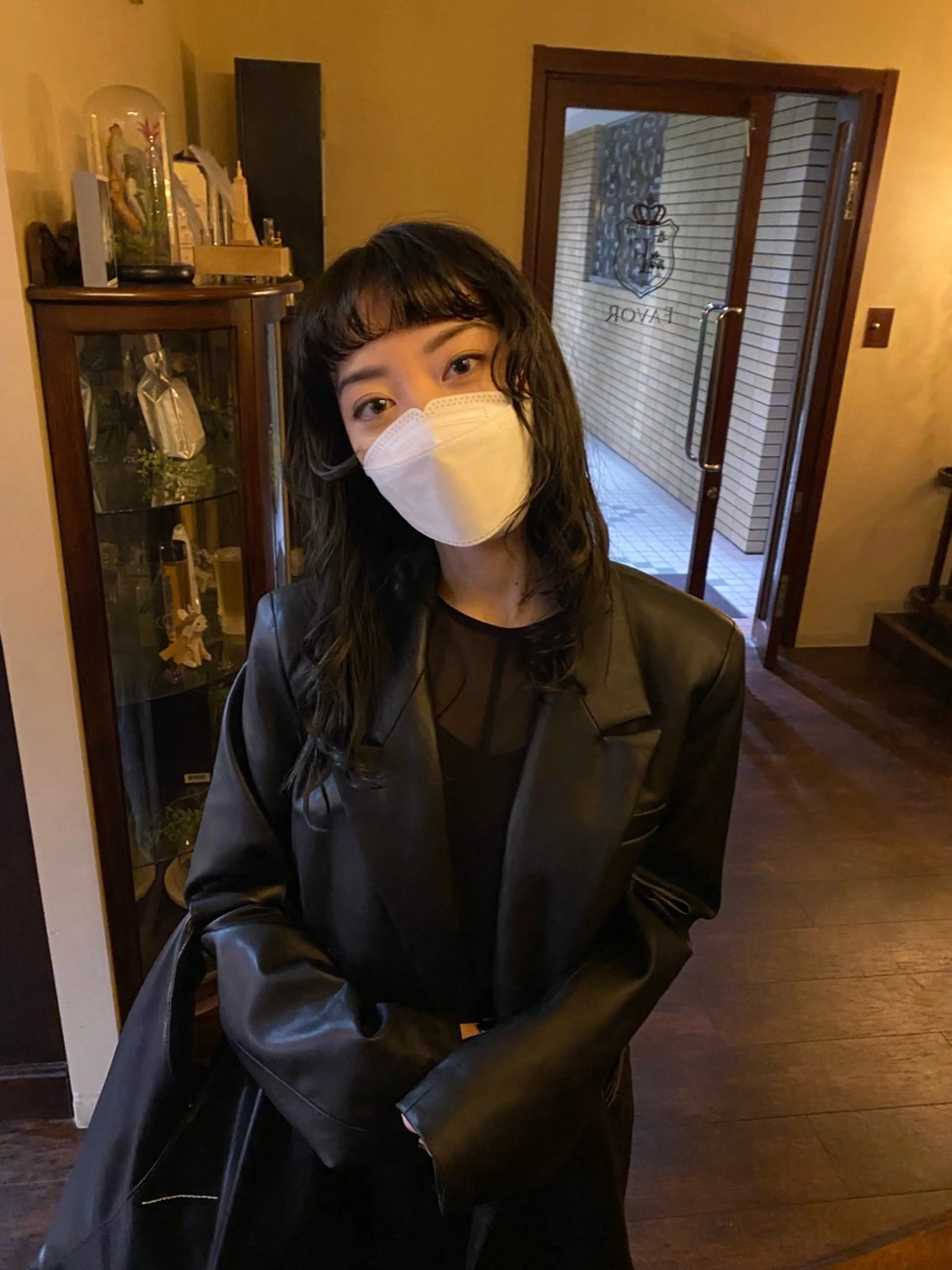 カラー 笠井 彩花のヘアスタイル