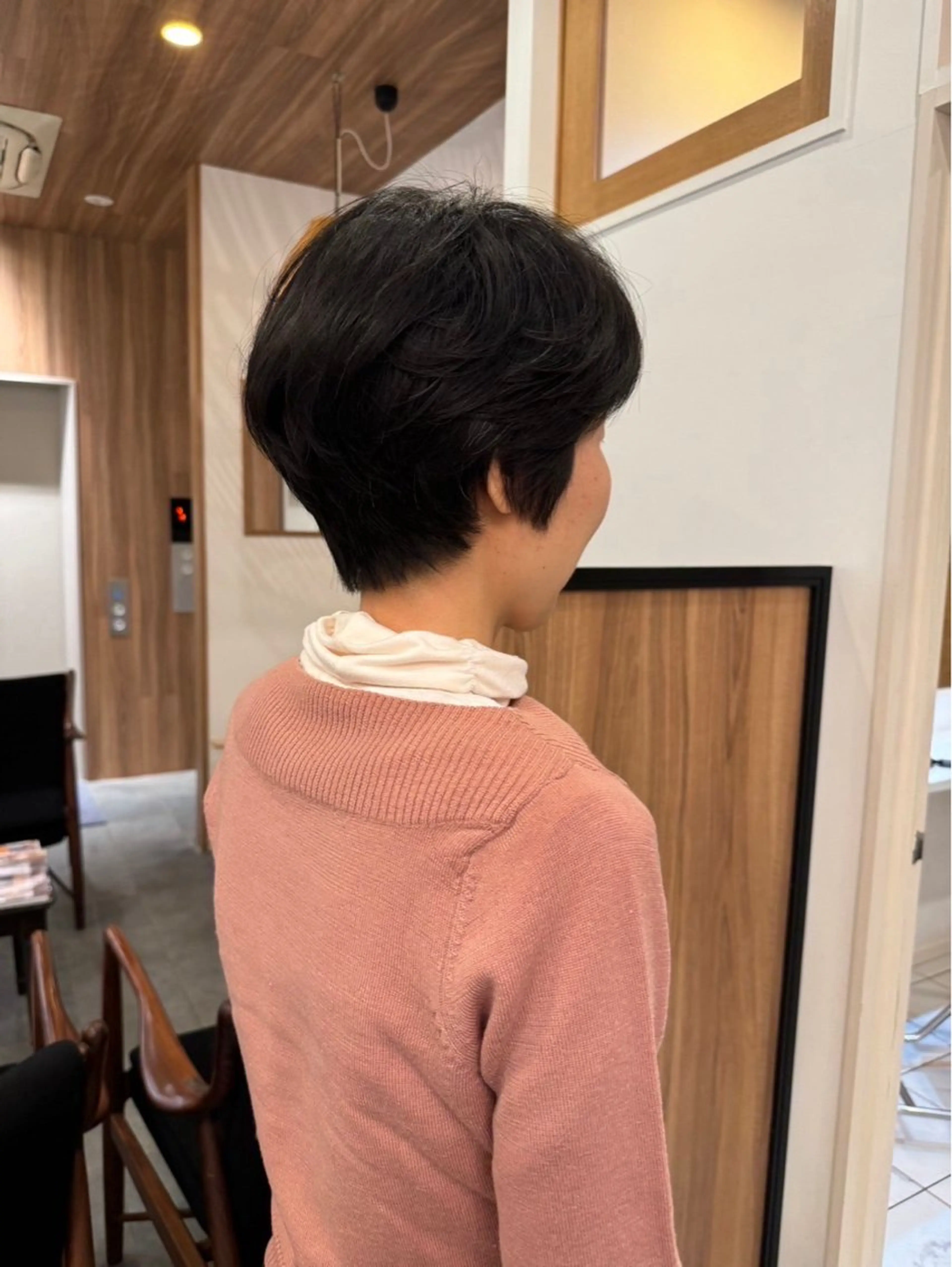 ショート カラー ヘアアレンジ 石川 幸呼のヘアスタイル