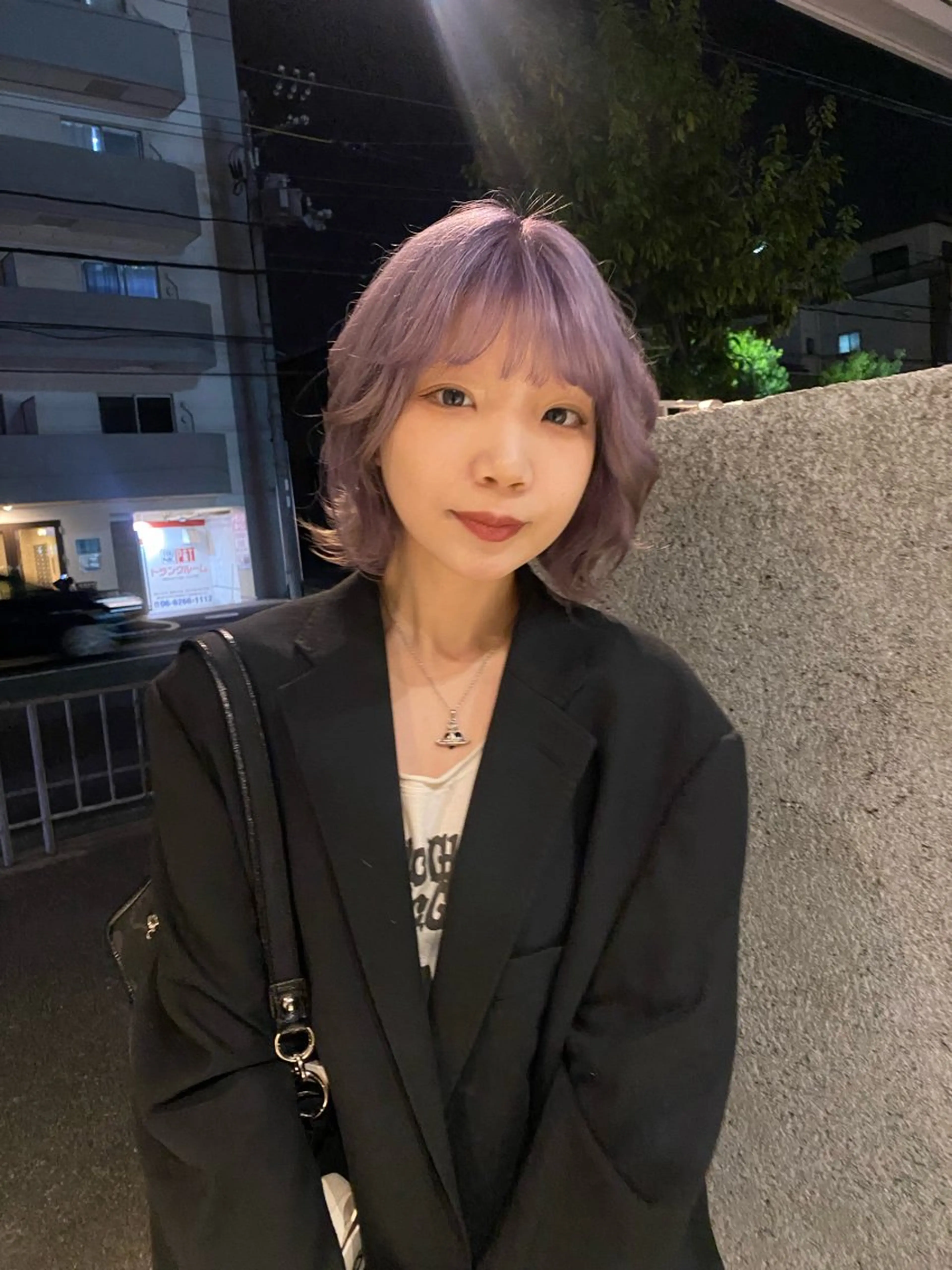 ミディアム レイヤーカット/ ダブルカラーサクライのヘアスタイル