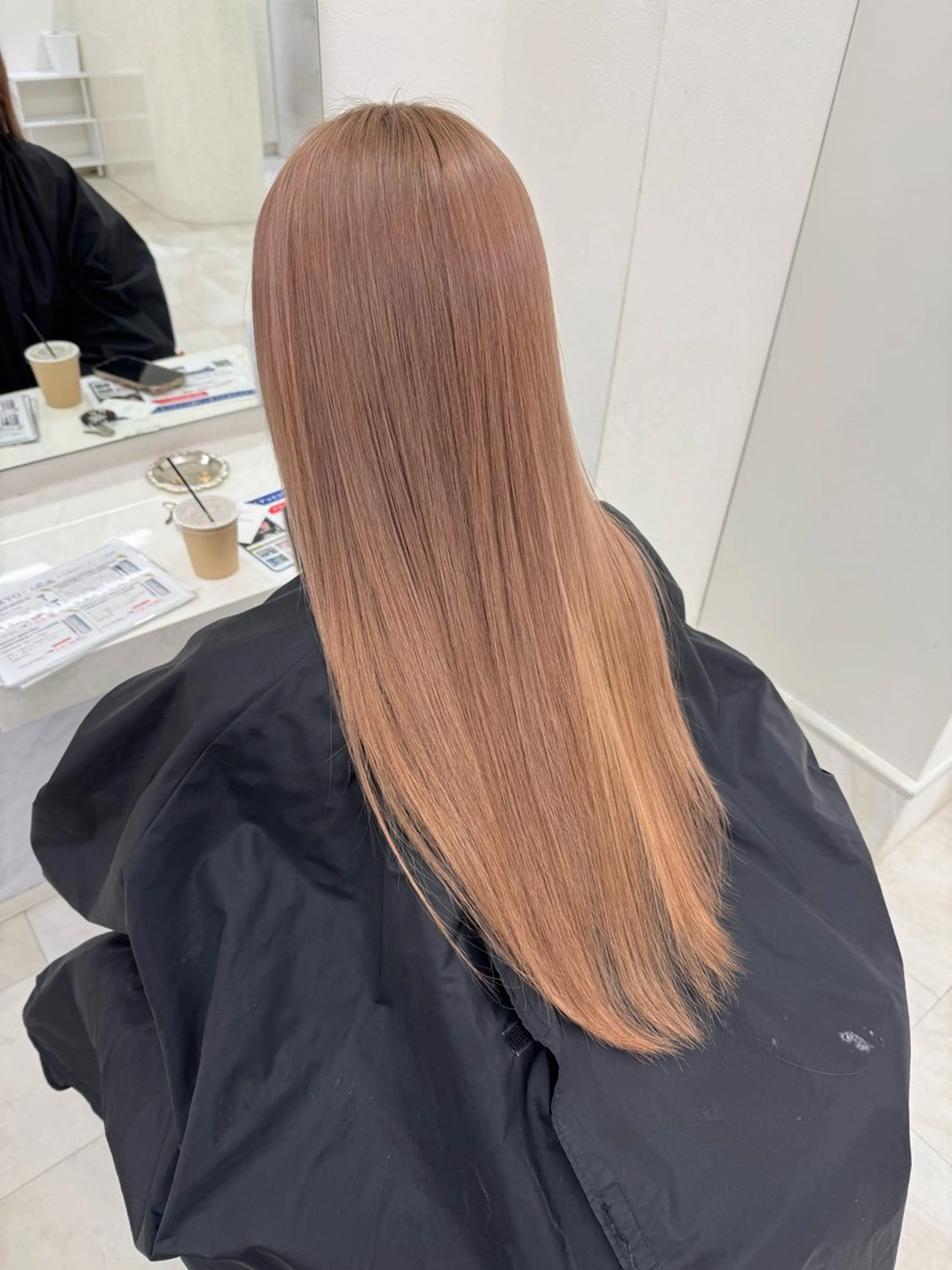 ロング カラー ヘアカラー AITOKYO Ｓ渋谷所属・渋谷/ハイトーン/ ブリーチ/歩夢のヘアスタイル