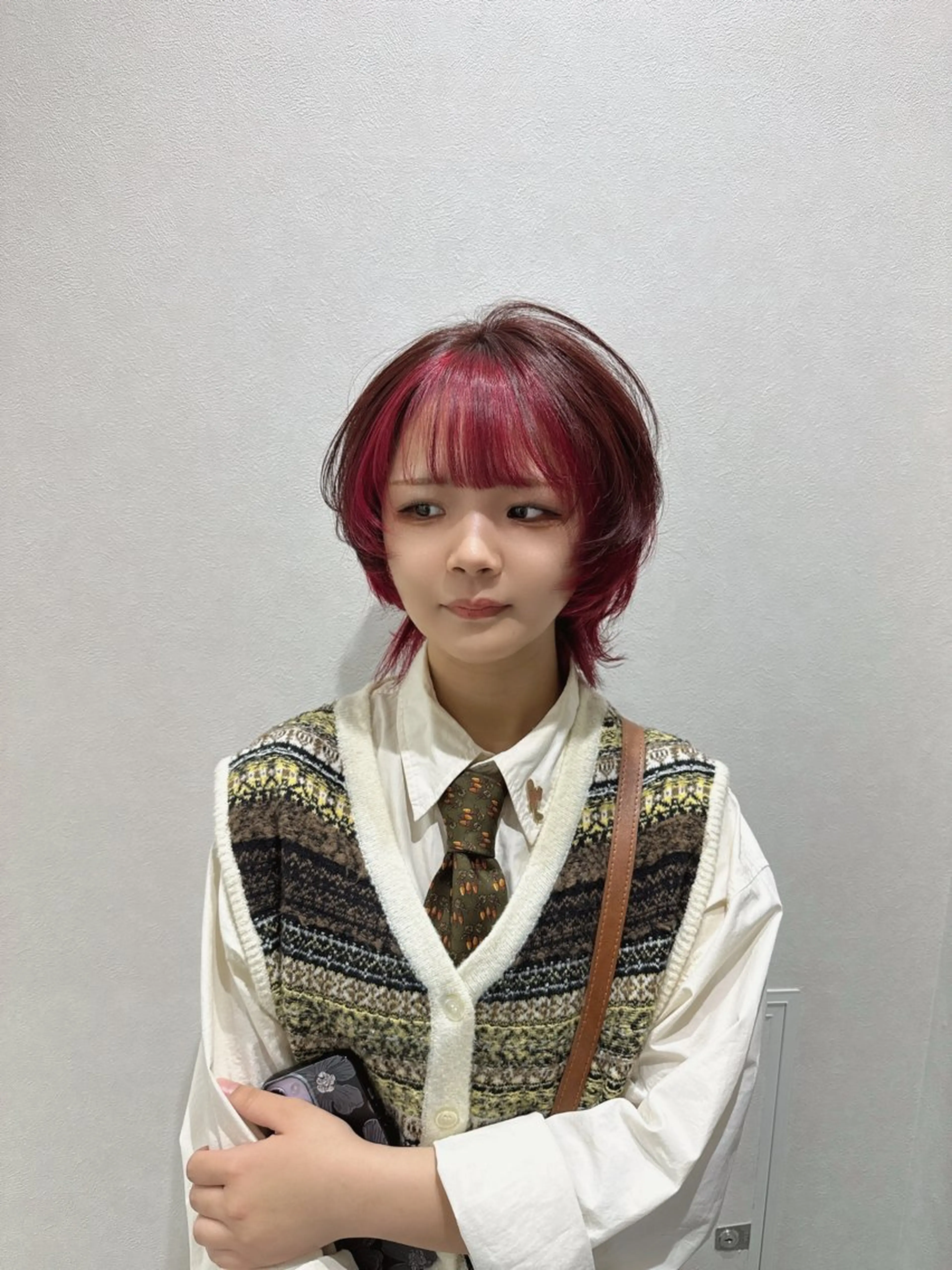 ショート カラー カット ヘアカラー トリートメント 𝐑𝐲𝐮𝐤𝐢 【店長】ALEAPのヘアスタイル