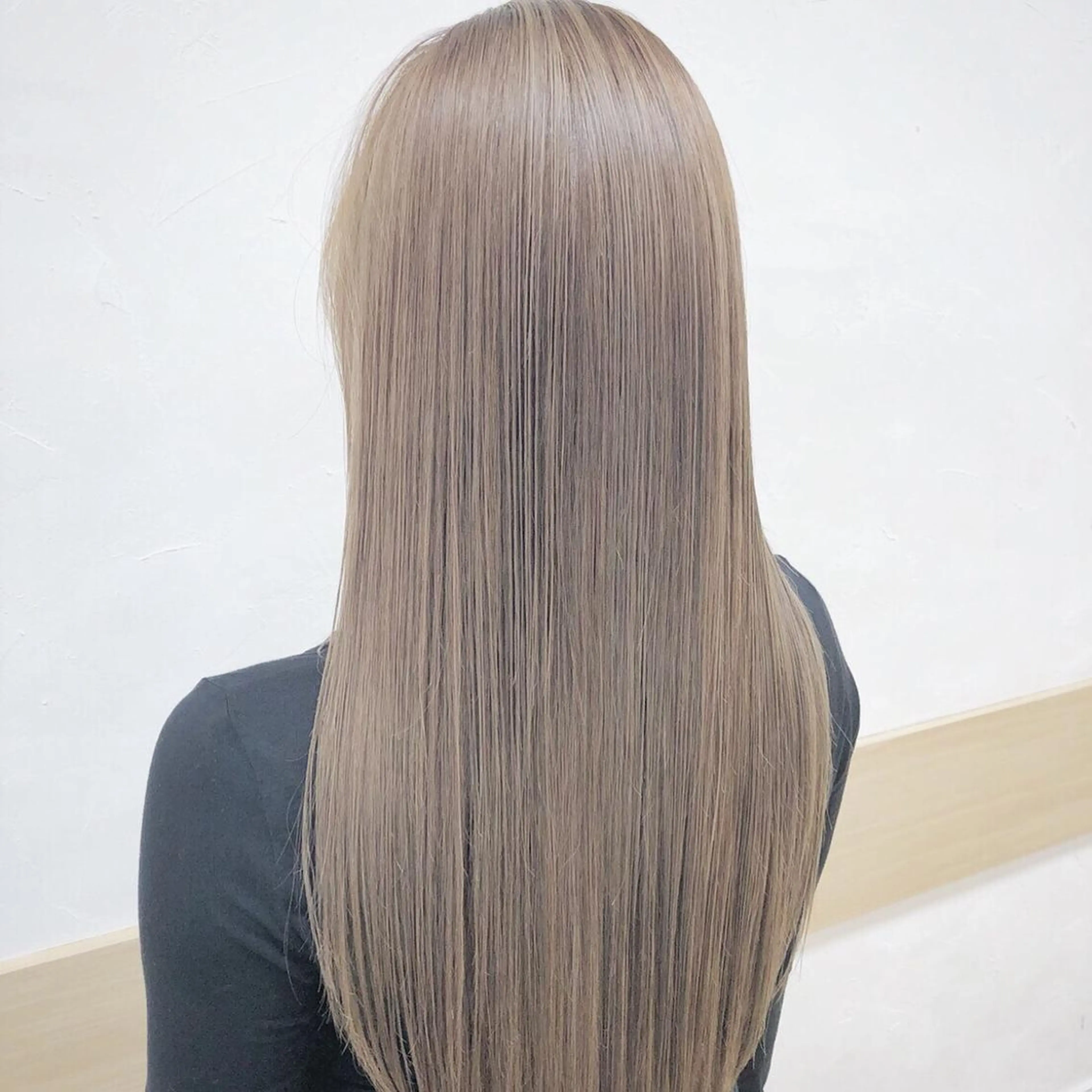 ブリーチ毛、ハイダメージの人向け✨髪質改善縮毛矯正＋髪質に合わせて選べるオージュアTR or ケラスターゼTRの写真