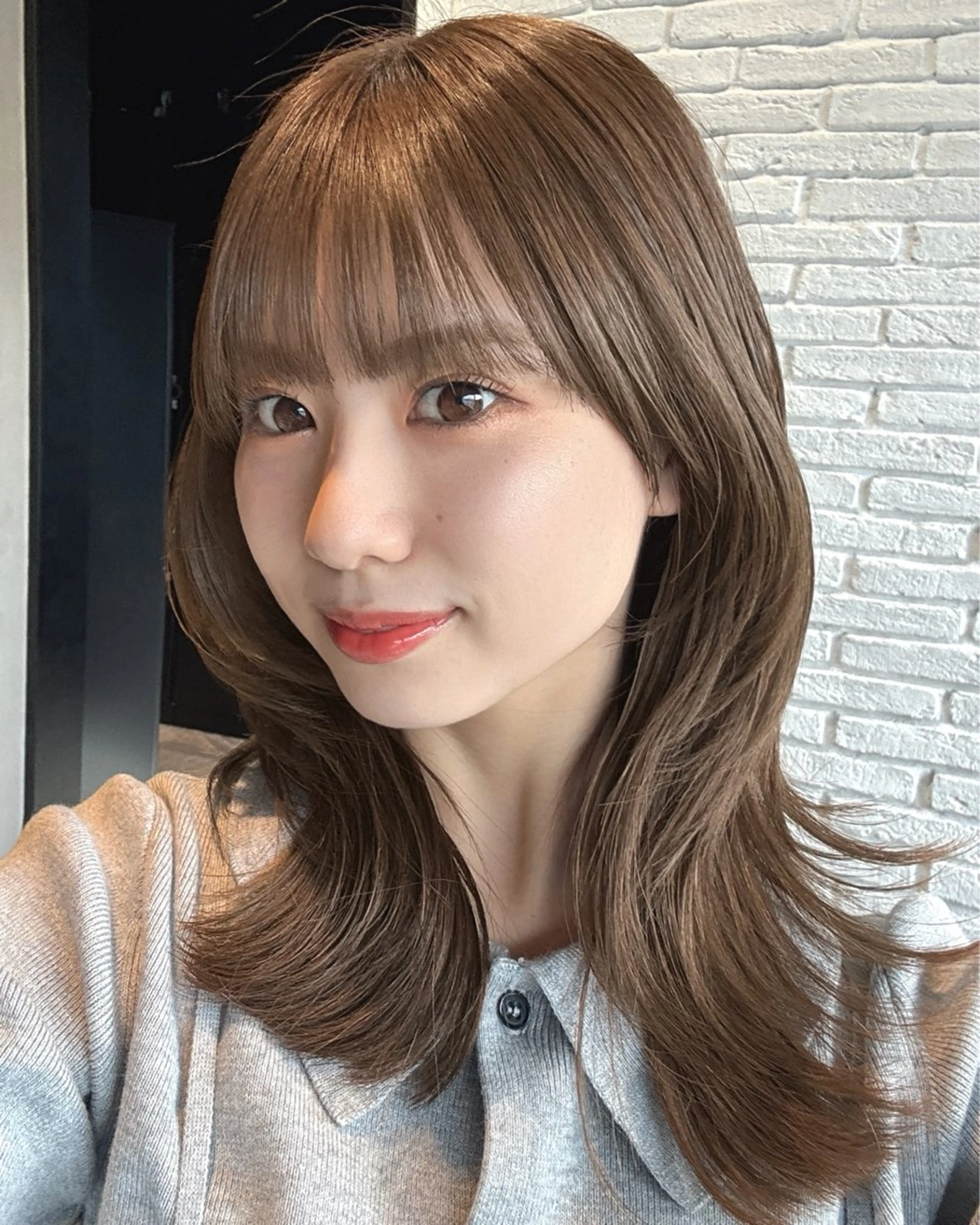 【 🌻リピーター様限定🌻】✂️似合わせレイヤーカット➕ 透明感ケアカラー➕髪質改善トリートメント🧴➕Marbb🫧の写真