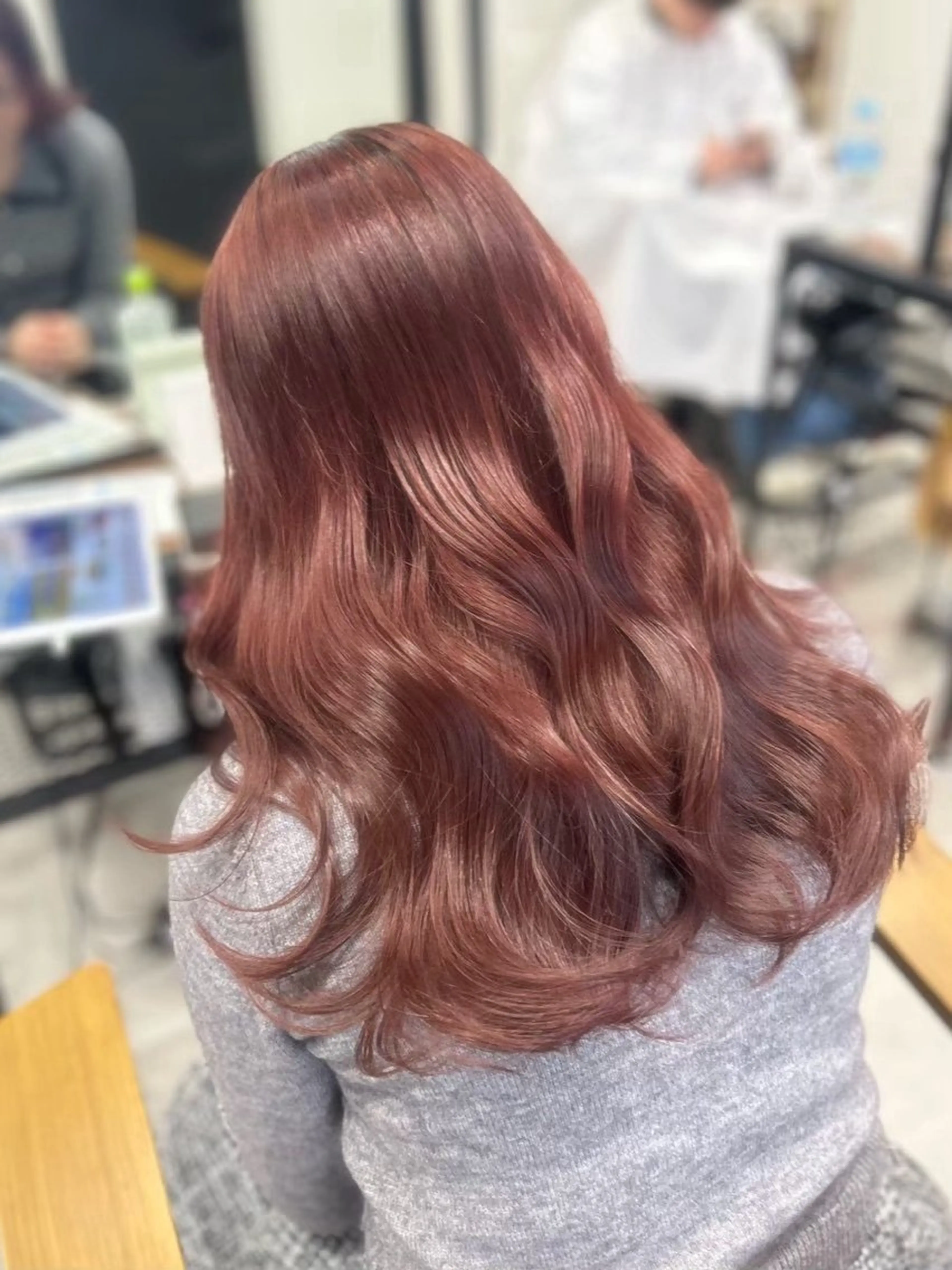 ミディアム カラー パーマ ヘアアレンジ メンズ ヘアカラー 🐈外山　ユカリ🐈 モデル募集中のヘアスタイル