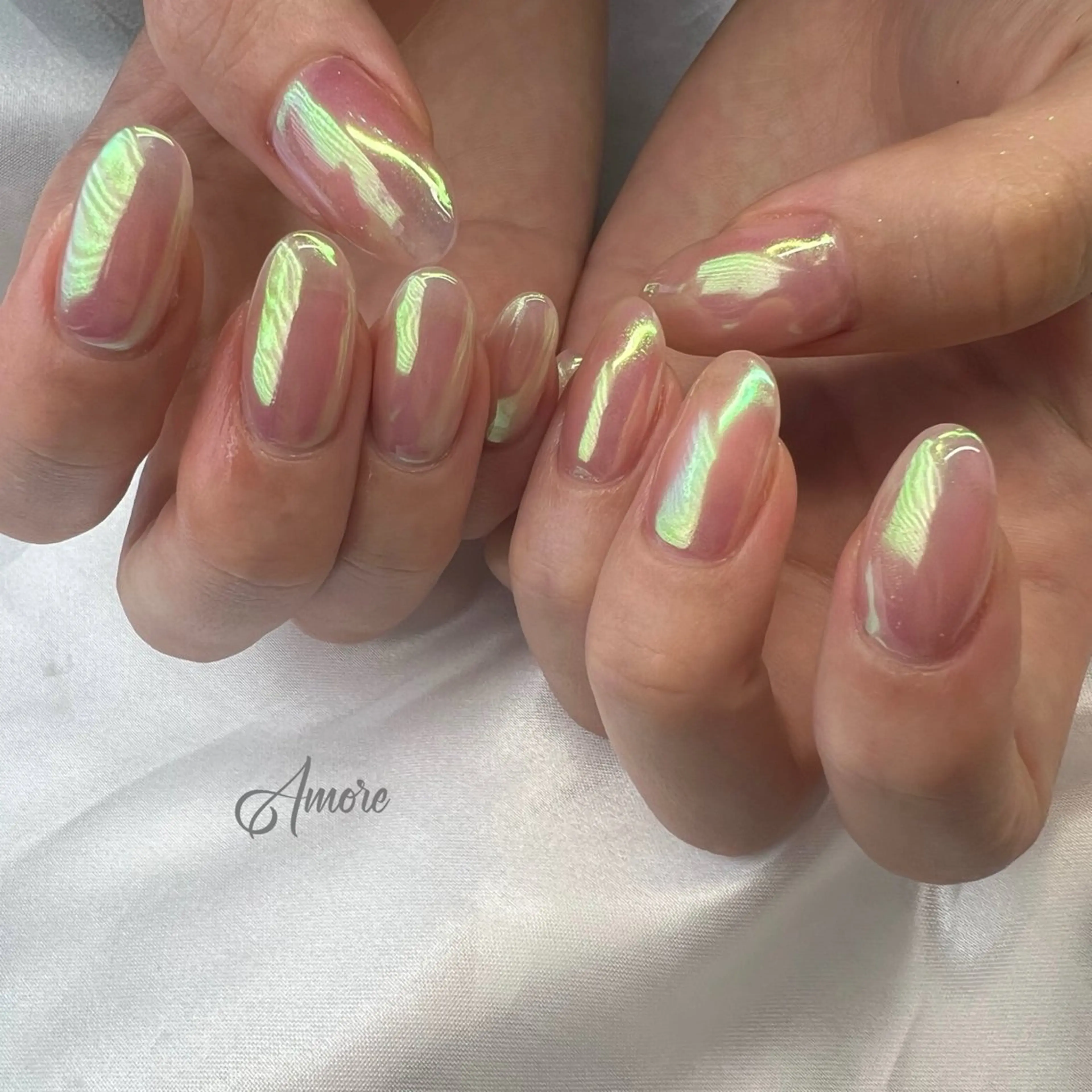 ネイル ジェルネイル キラキラネイル 韓国ネイル マグネットネイル パラジェル You kyehwaのネイルデザイン