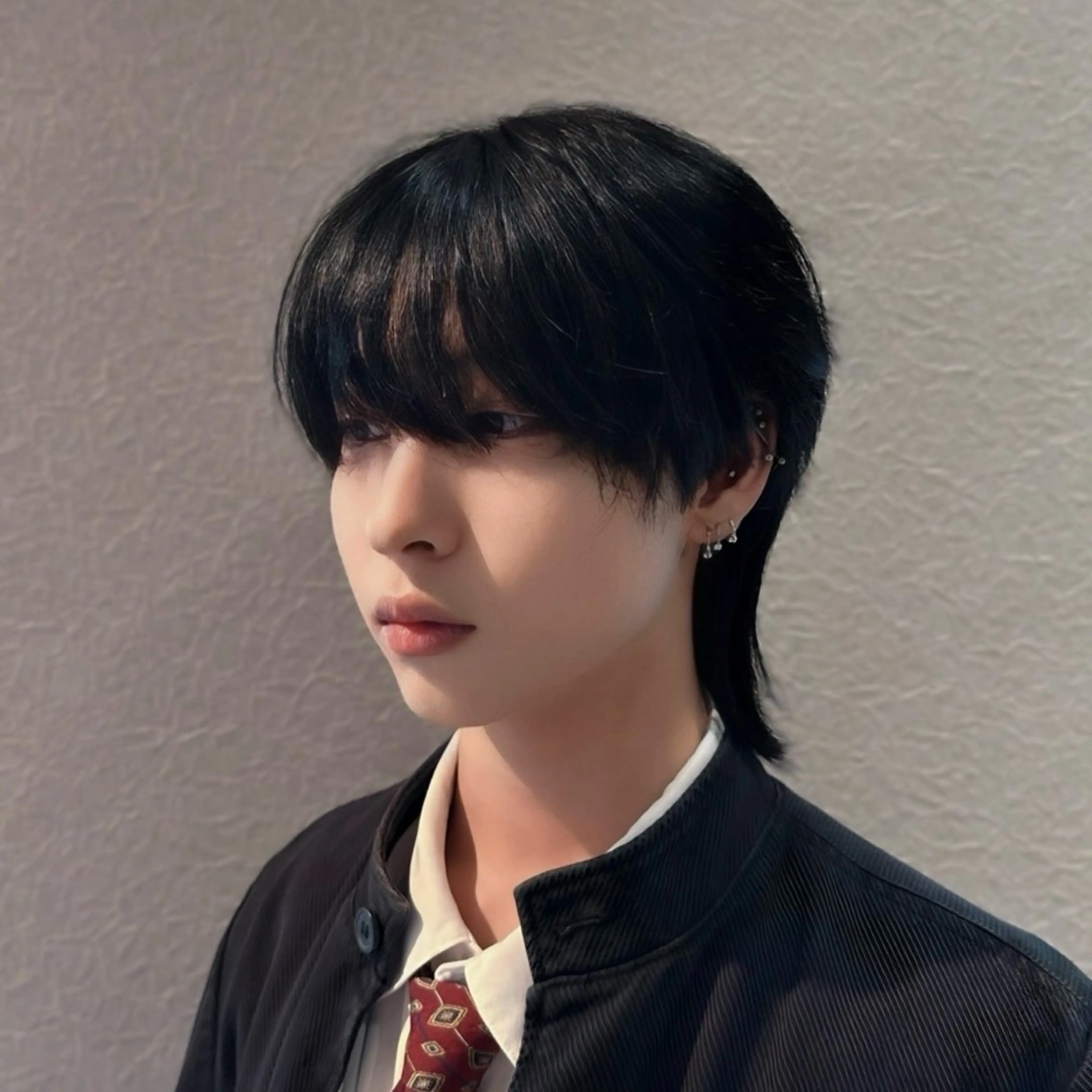 ミディアム パーマ メンズ カット パーマ 🐺ウルフ特化🐺 毛流れパーマ/Ryoのヘアスタイル