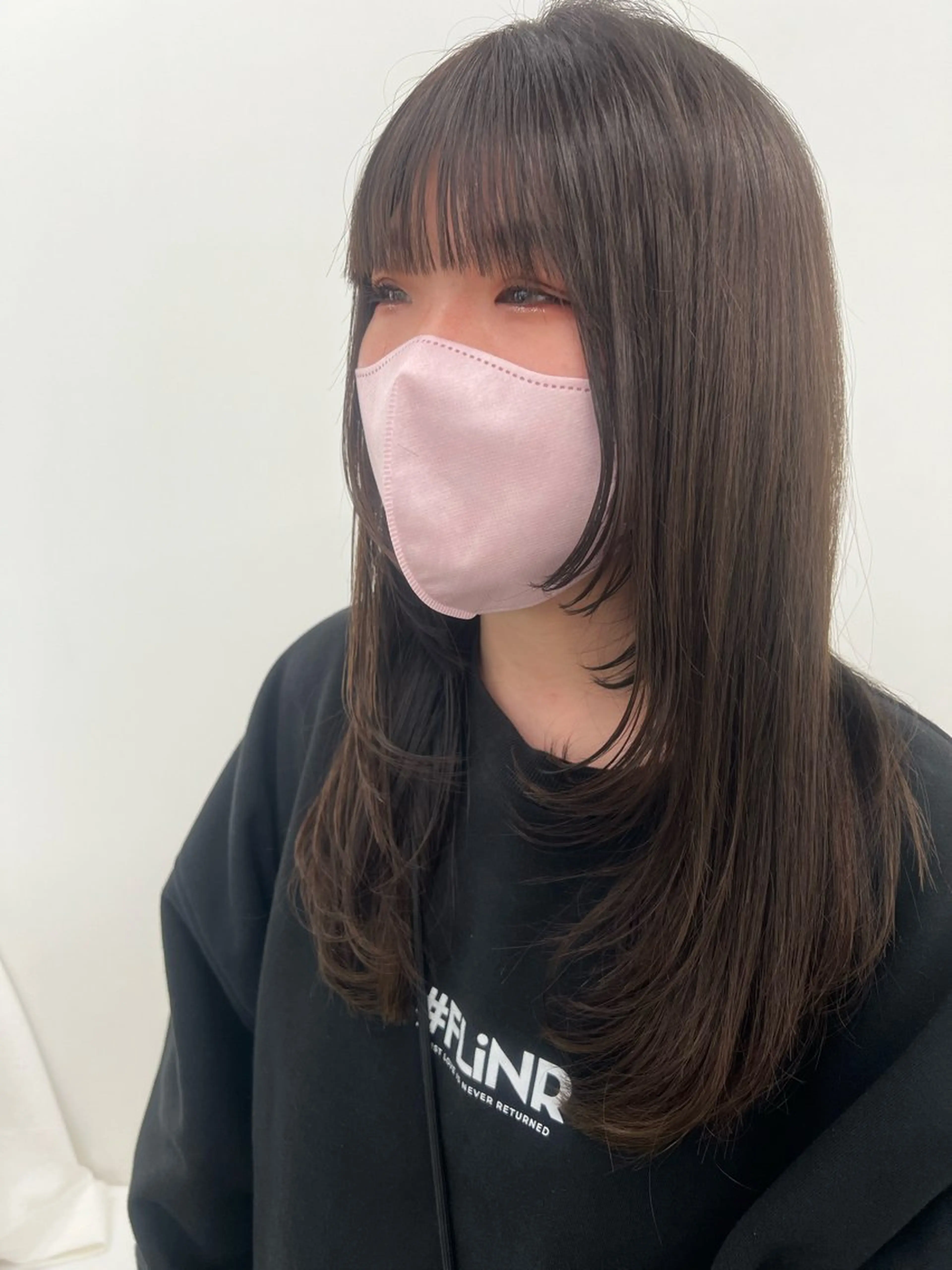 ロング 顔周りカット レイヤーカット 1LDKhair所属・安達凜太郎 レイヤーカットのその他イメージ