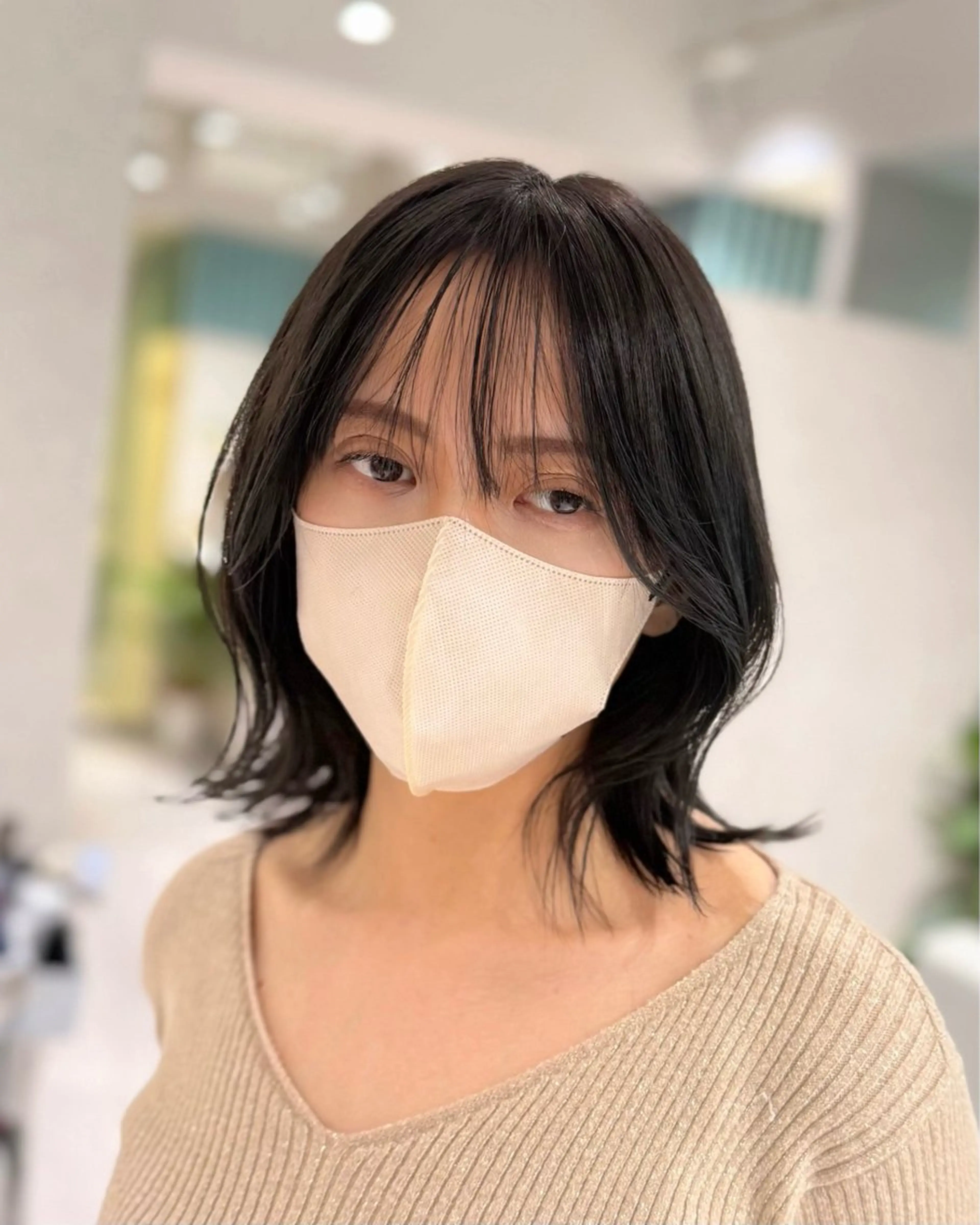 ミディアム meak所属・韓国レイヤー RYOTAのヘアスタイル