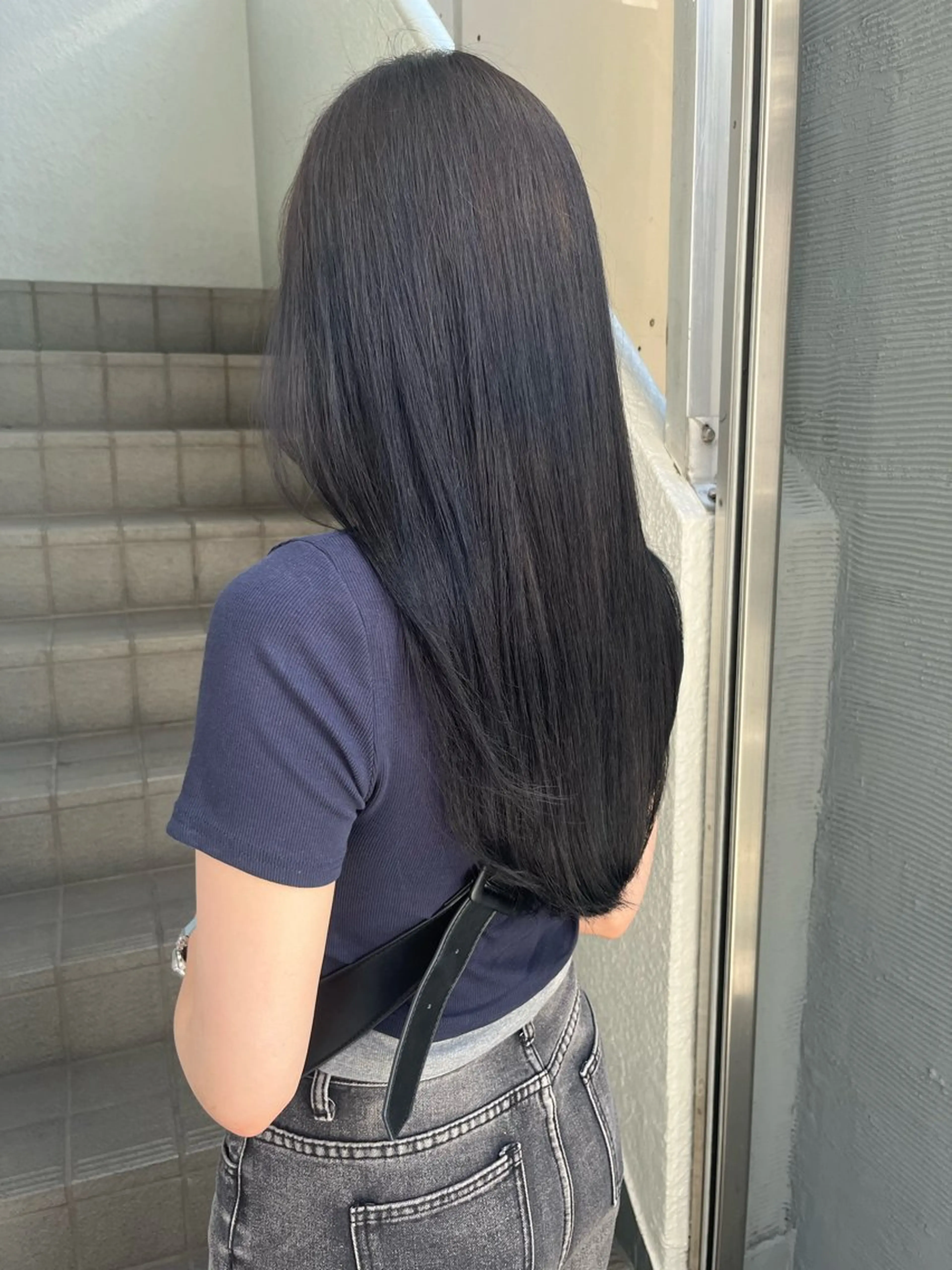 ロング ヘアカラー 似合わせレイヤー🍏 ★パーマ/ののかのヘアスタイル