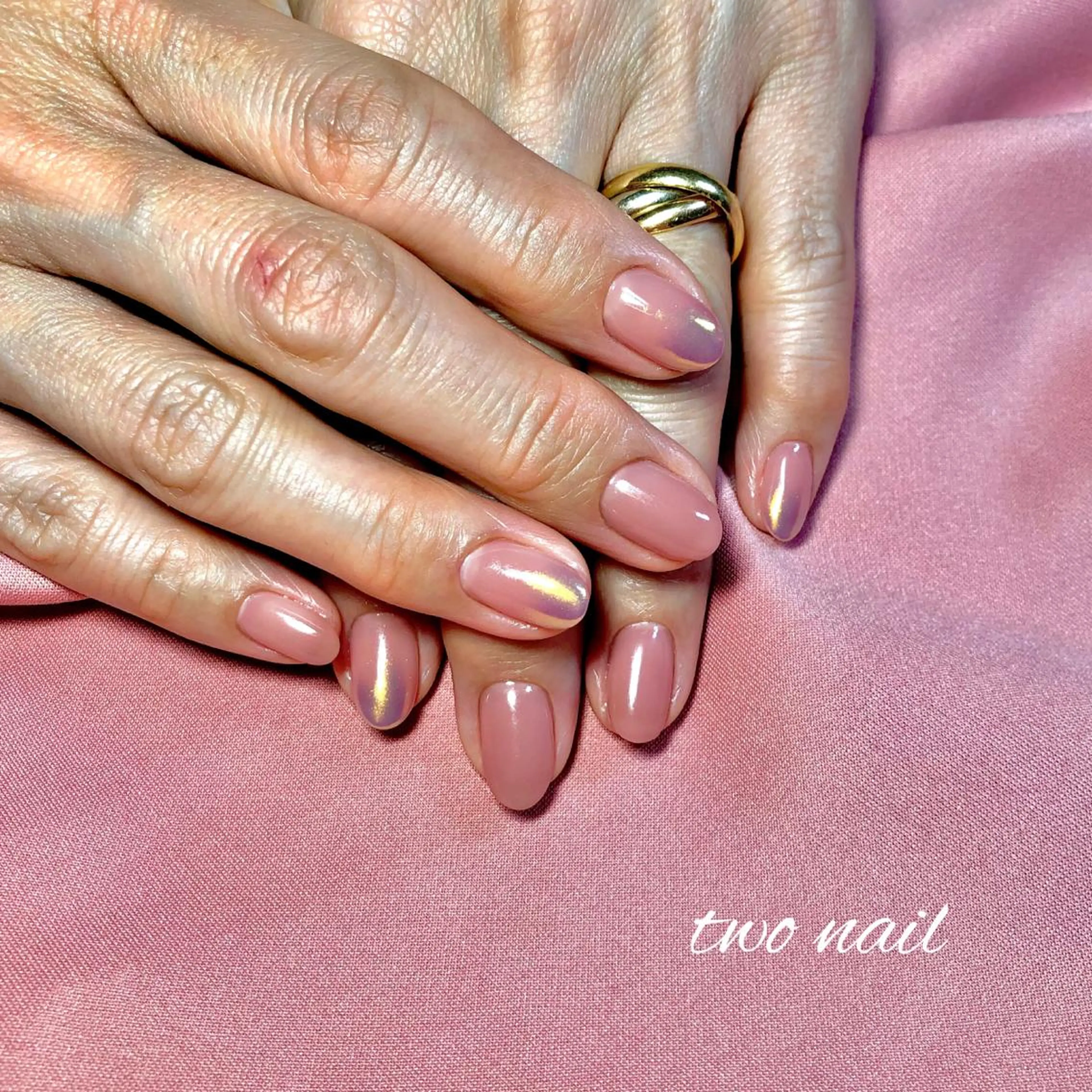 ネイル アートネイル オーロラネイル フットネイル ハート ニュアンスネイル ハンドネイル two nailのネイルデザイン