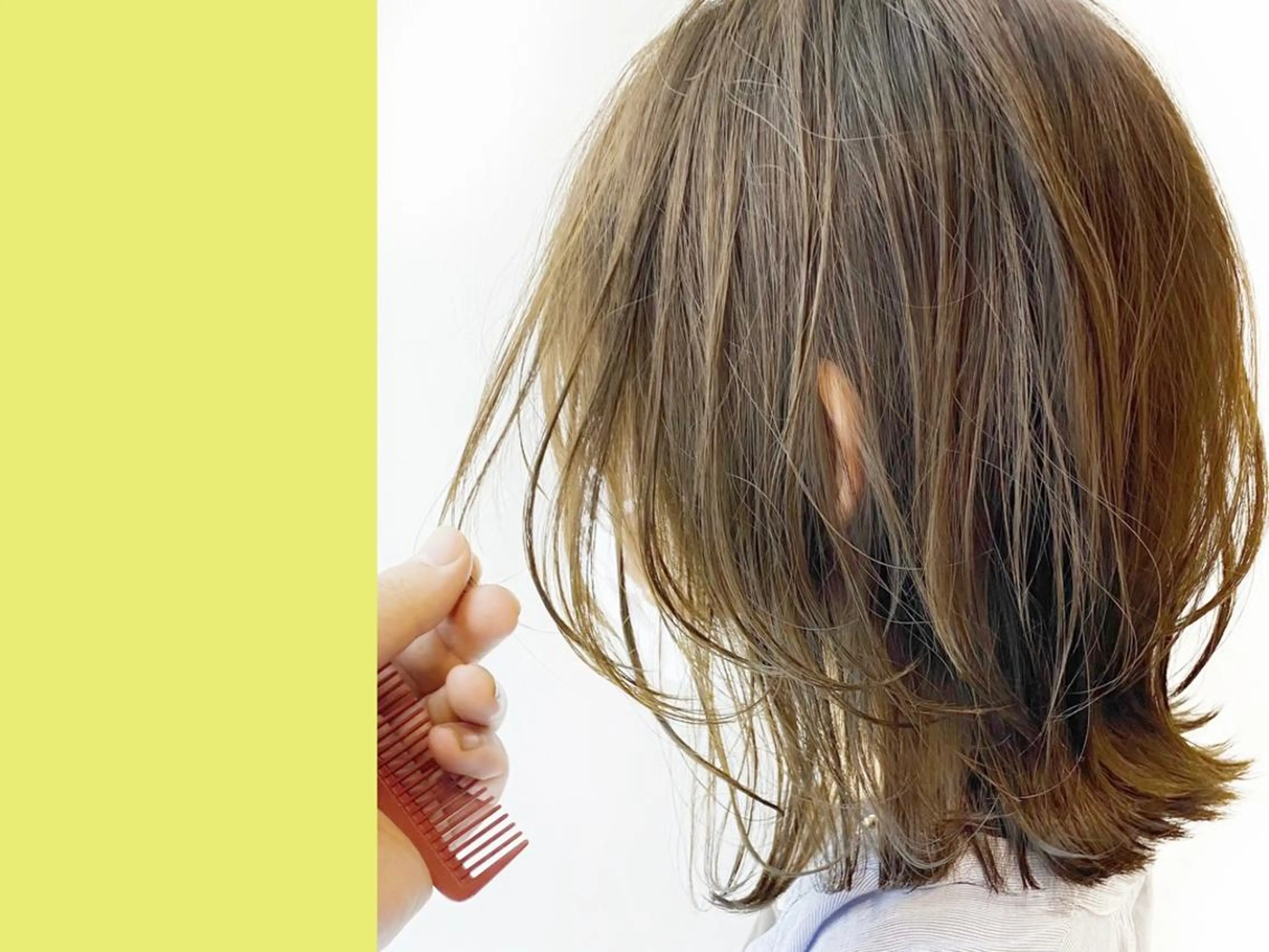 ミディアム カラー STEP所属・STEP HIDEのヘアスタイル