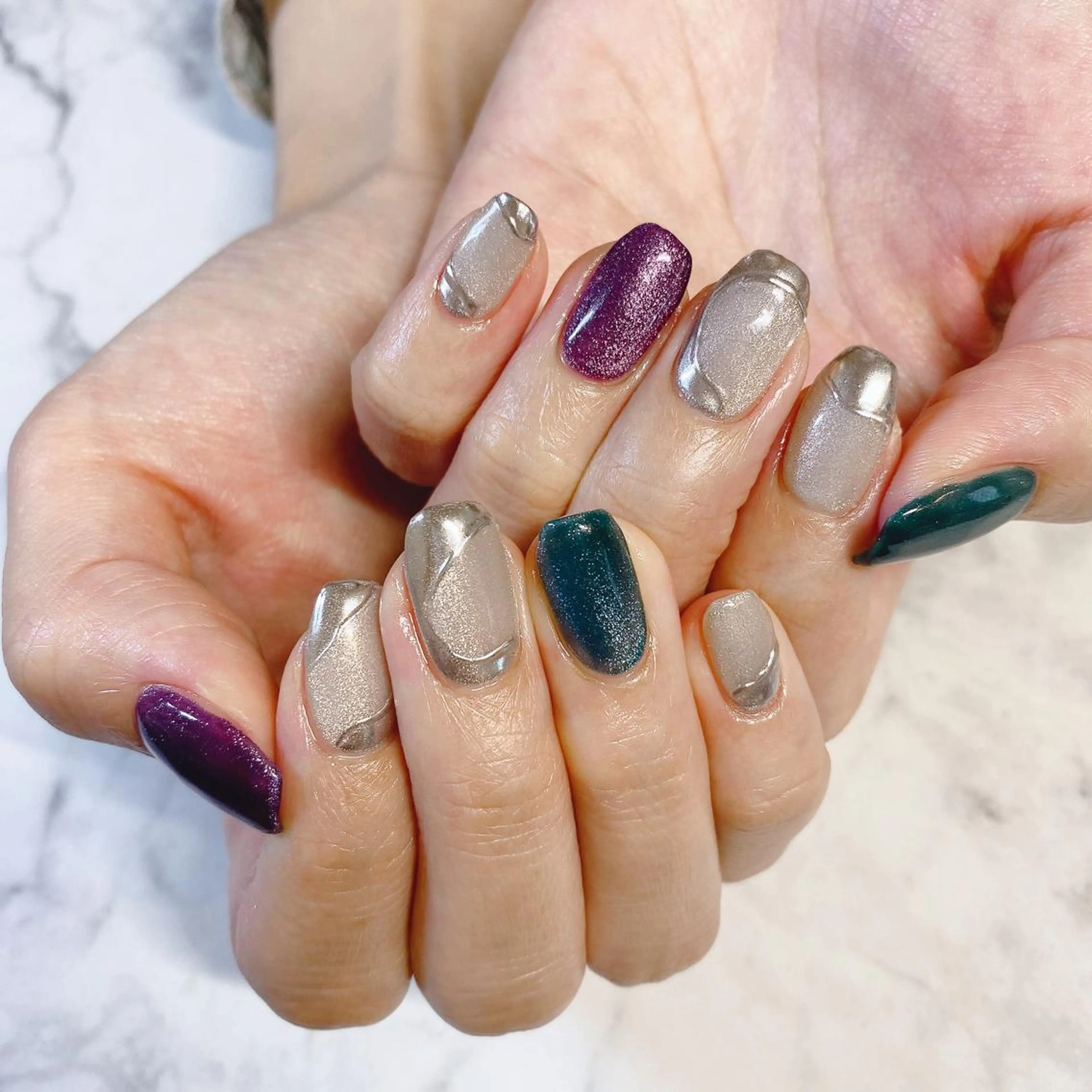 ネイル ハンドネイル ISHIHARA KANAのネイルデザイン