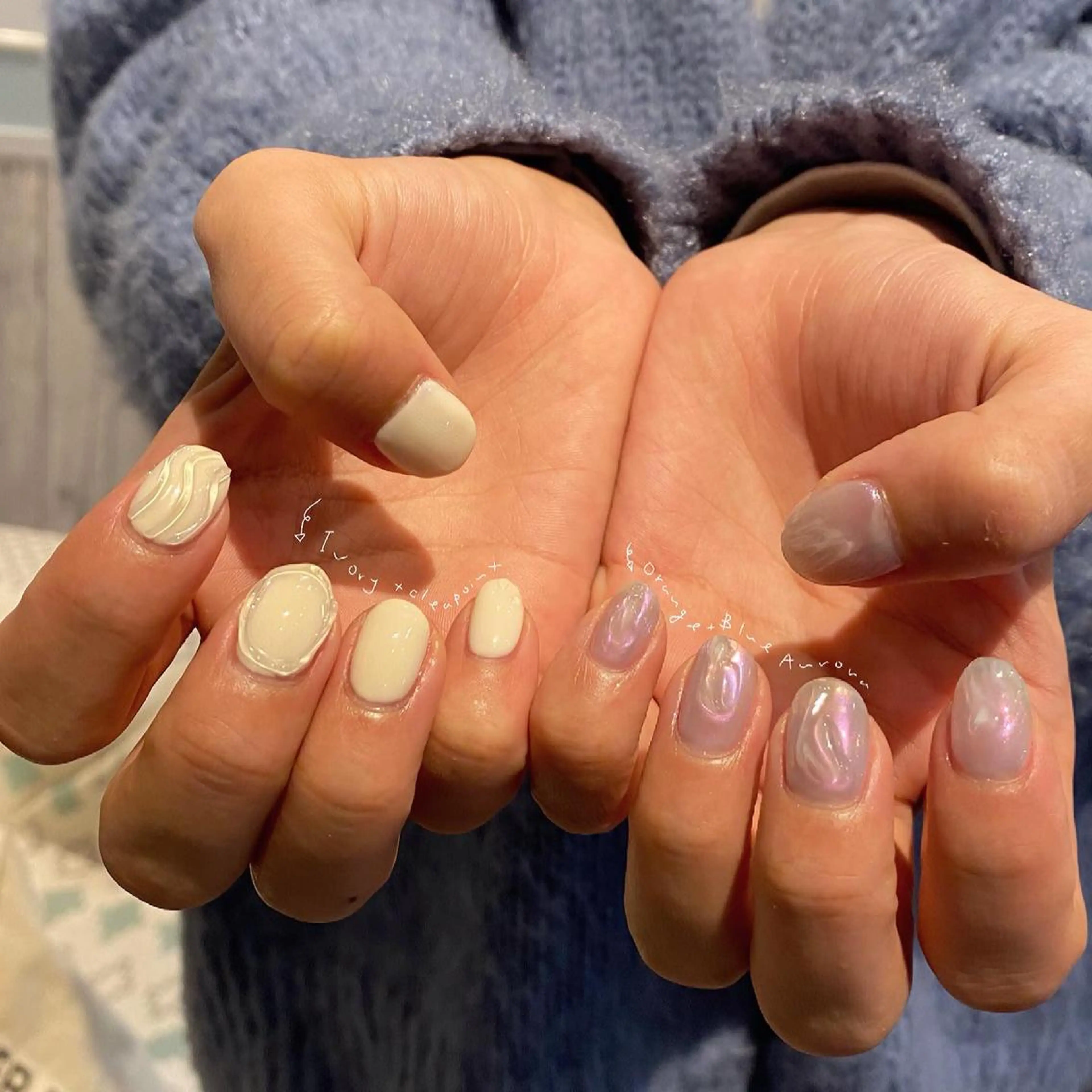 ネイル 持ち込み ハンドネイル &. momoのネイルデザイン