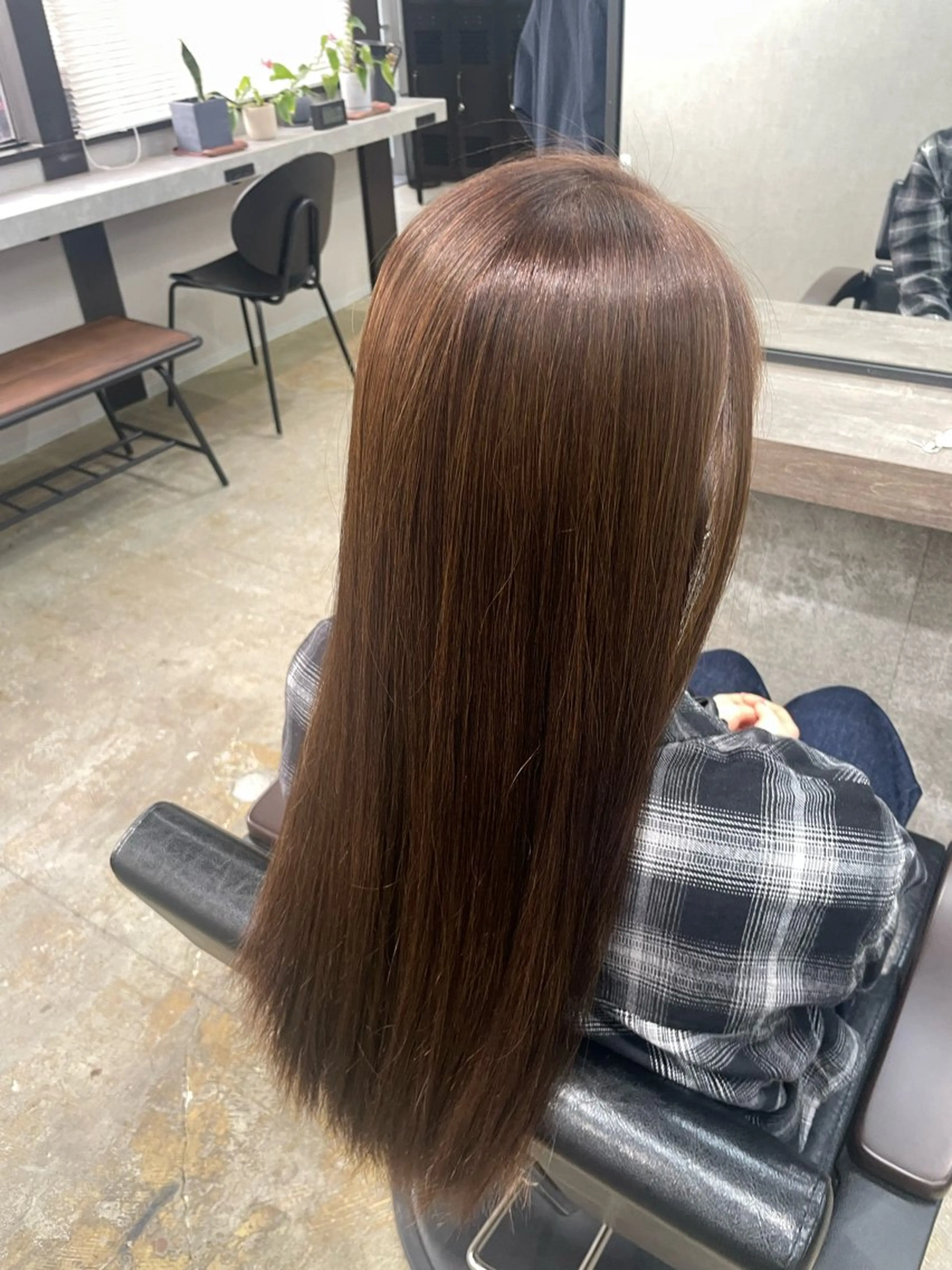 ロング カラー ベージュカラー ヘアカラー ブレンバイドット所属・ニュアンスカラー/ 🫧レミ(坊主)のヘアスタイル