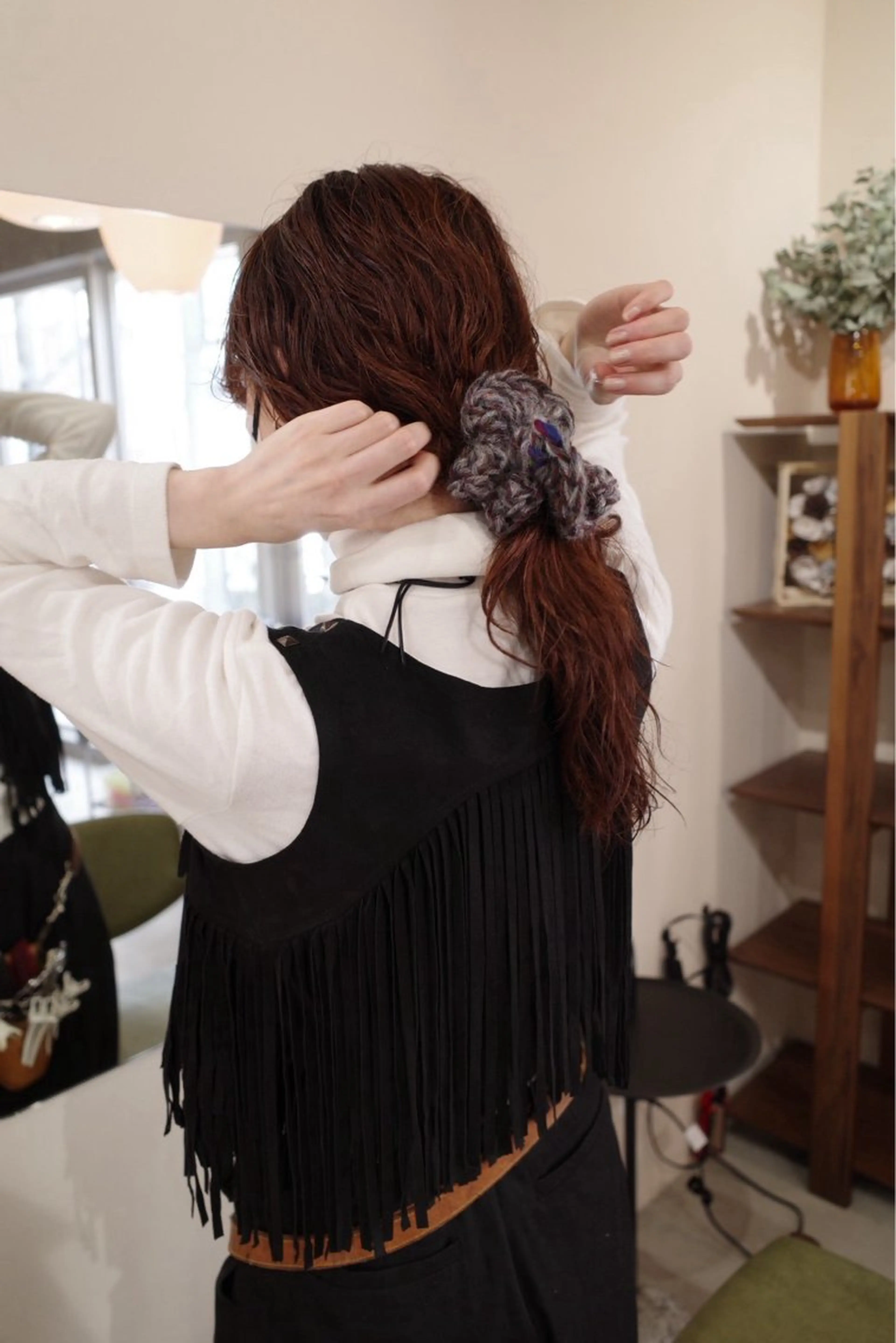 ロング パーマ Piu-所属・古澤 芽依のヘアスタイル