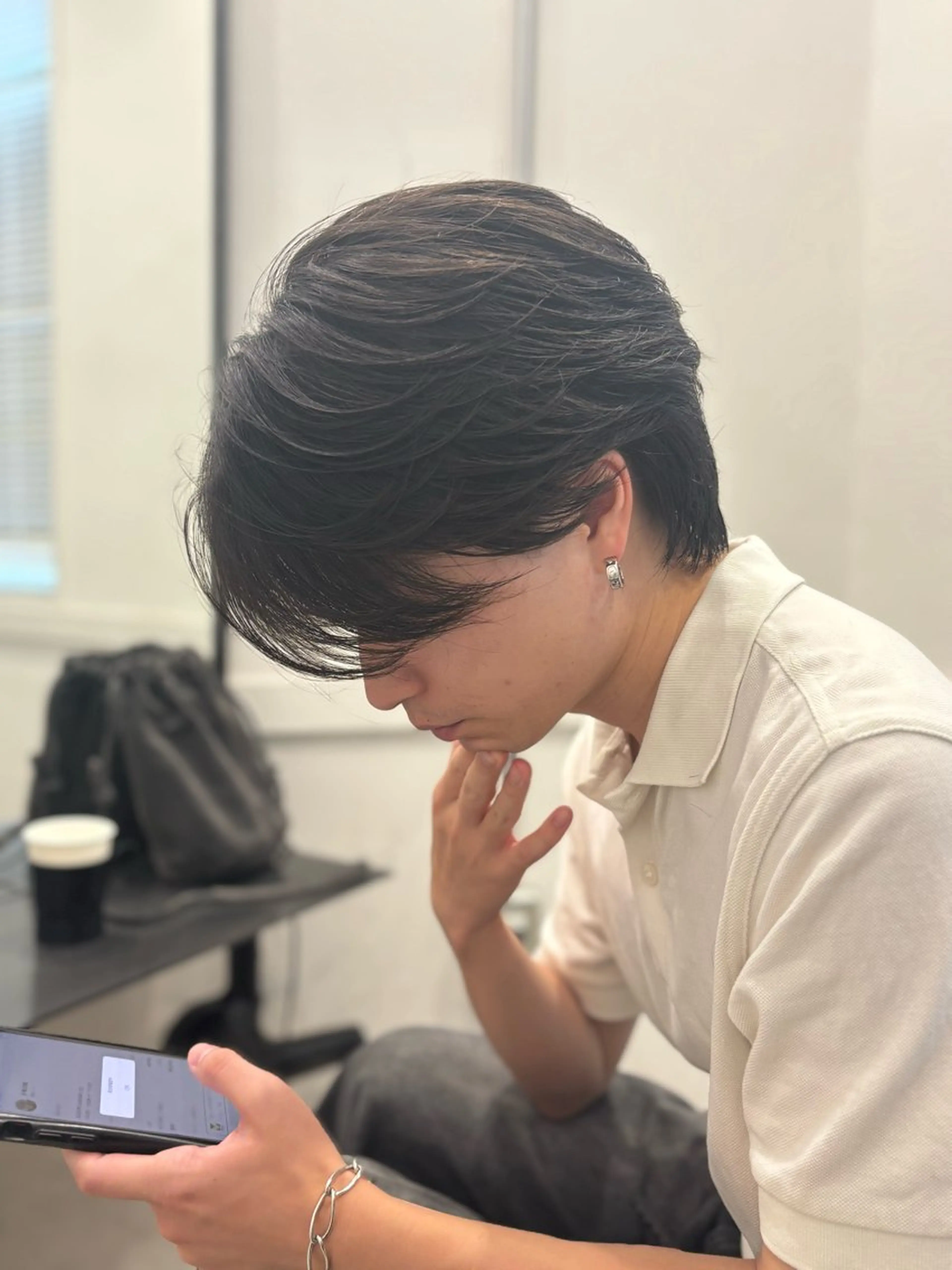 メンズ カット パーマ ヘッドスパ Go   Today シェアサロン　横浜店所属・【ただの天才 🎨】のヘアスタイル