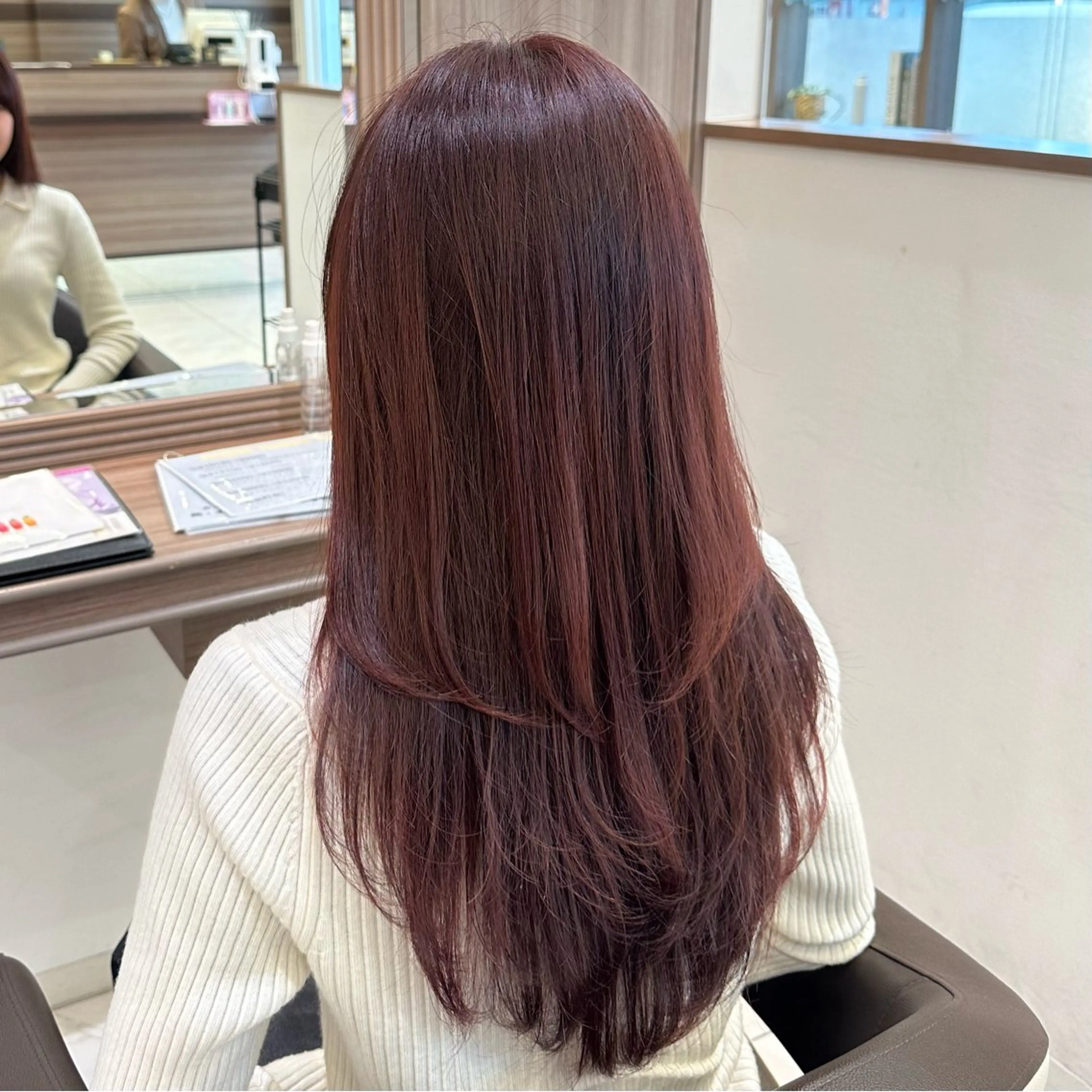 カラー 🎀モデル募集中🎀 山田玲碧のヘアスタイル