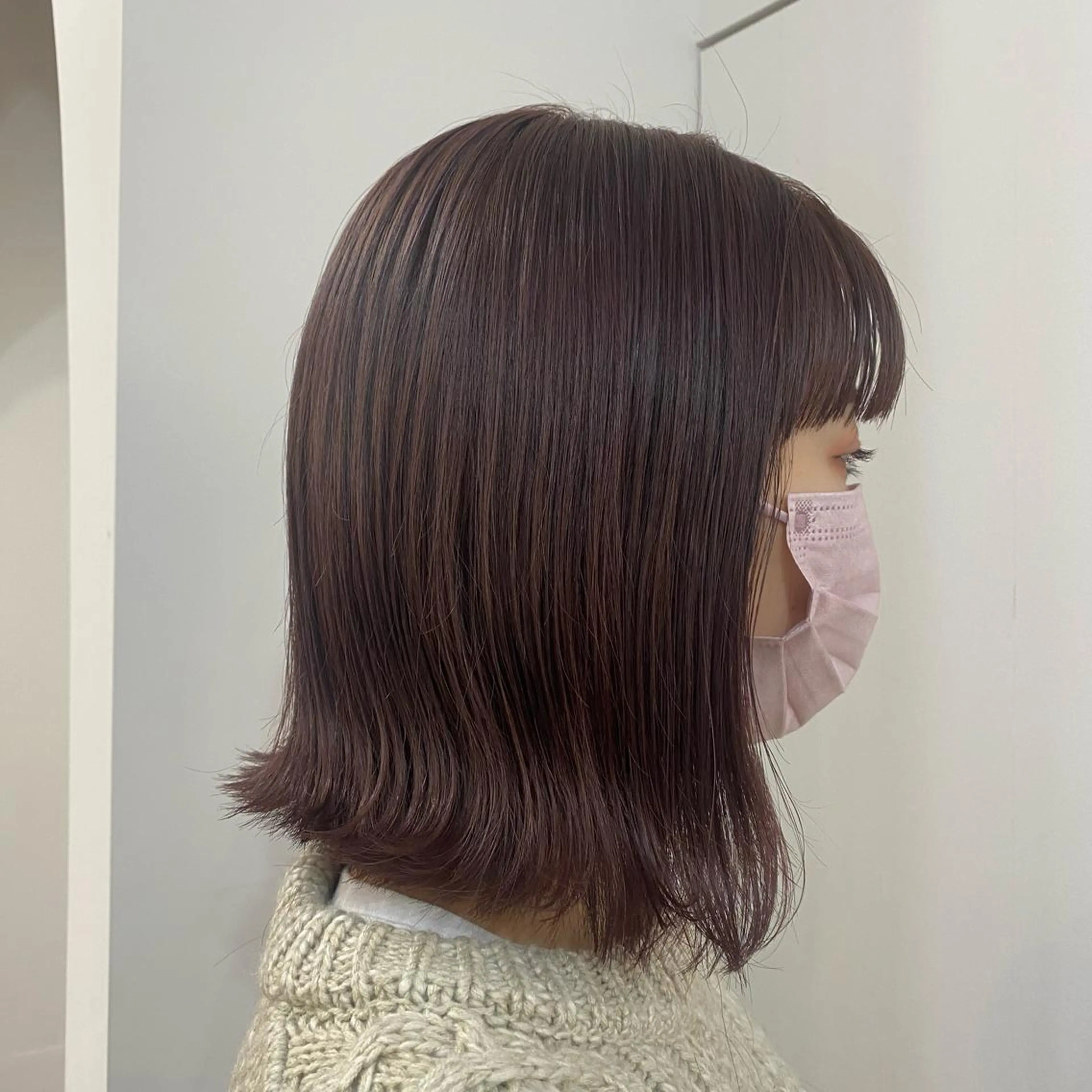 ミディアム カラー 🪭risa 暖色/レイヤー🪭のヘアスタイル