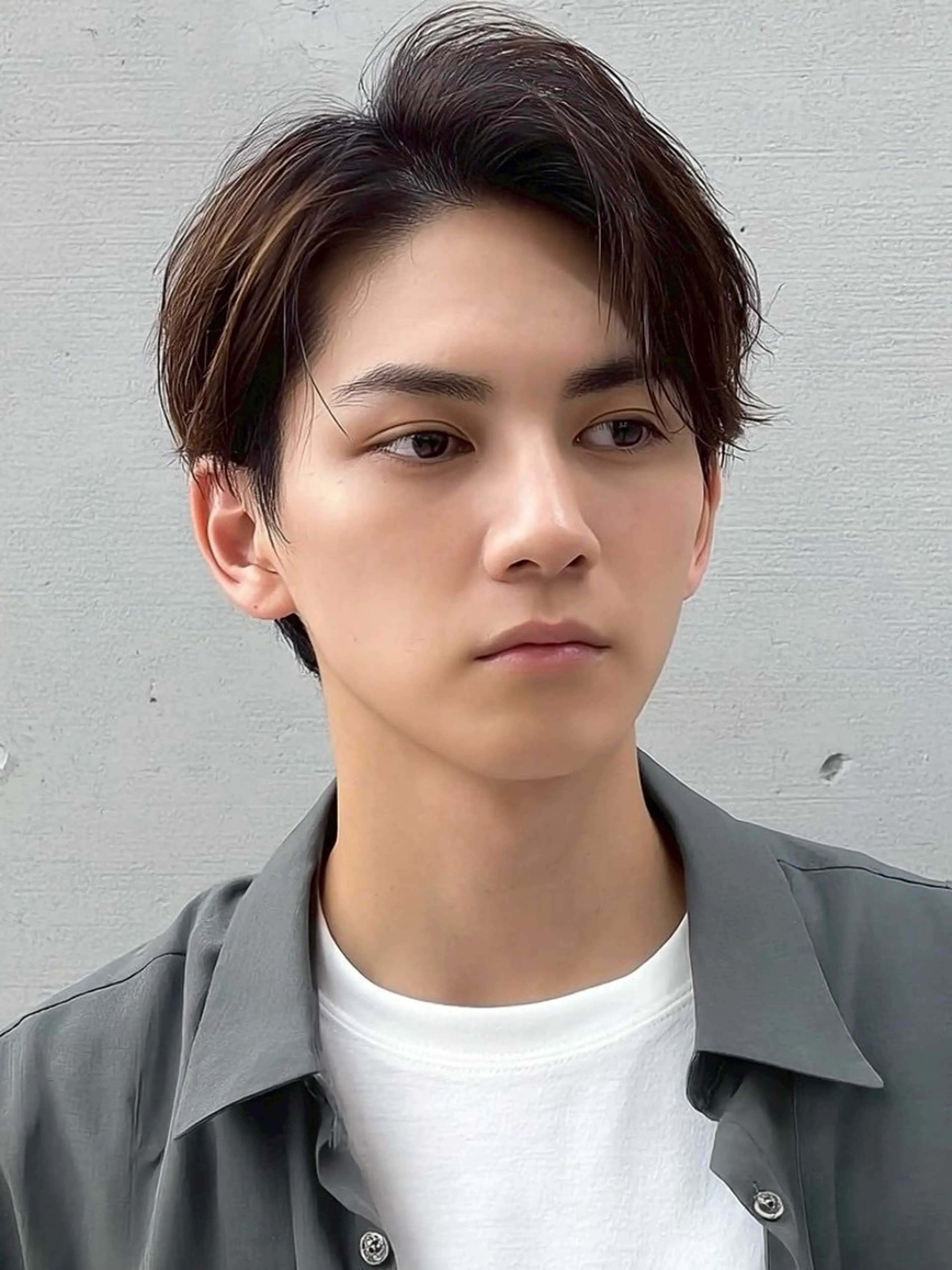 ショート カラー メンズ カット ヘアカラー パーマ特化 motooのヘアスタイル