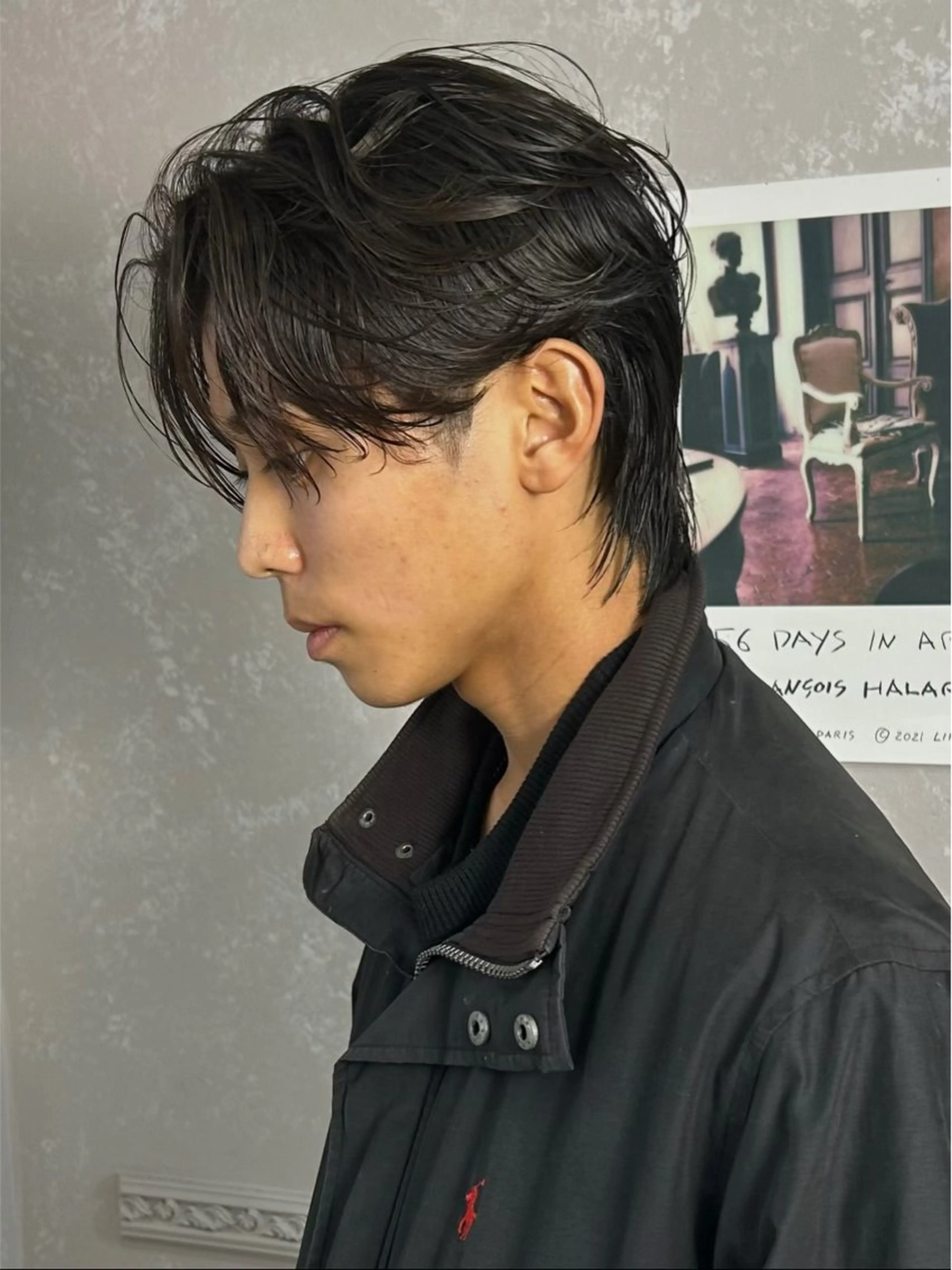 パーマ メンズ センターパート メンズ韓国風 マッシュ メンズパーマ 刈り上げ カット パーマ 船橋🪡 キチ/RITSUのヘアスタイル