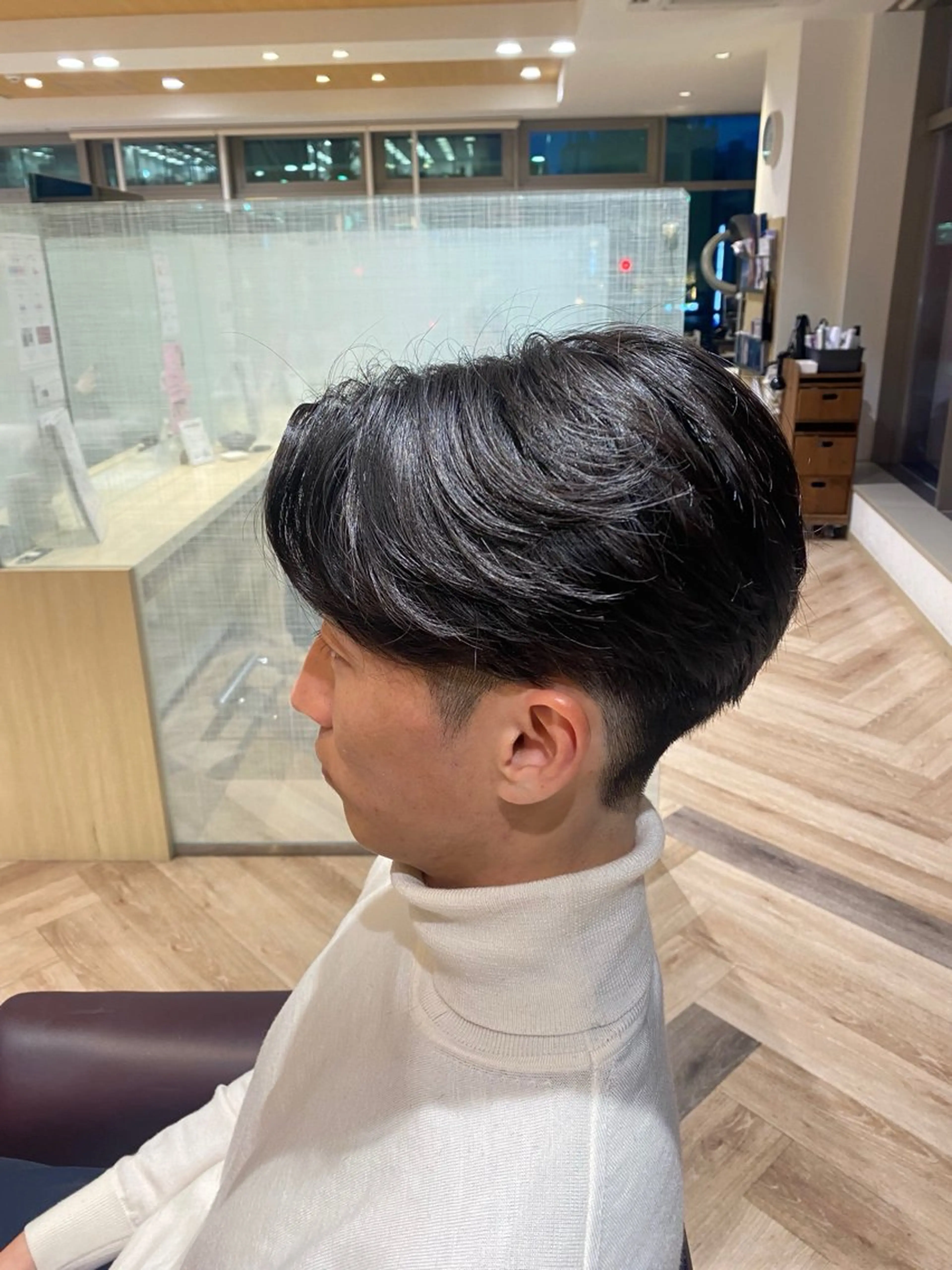 メンズ メンズ特化/フェザー /パーマ/伊勢元のヘアスタイル