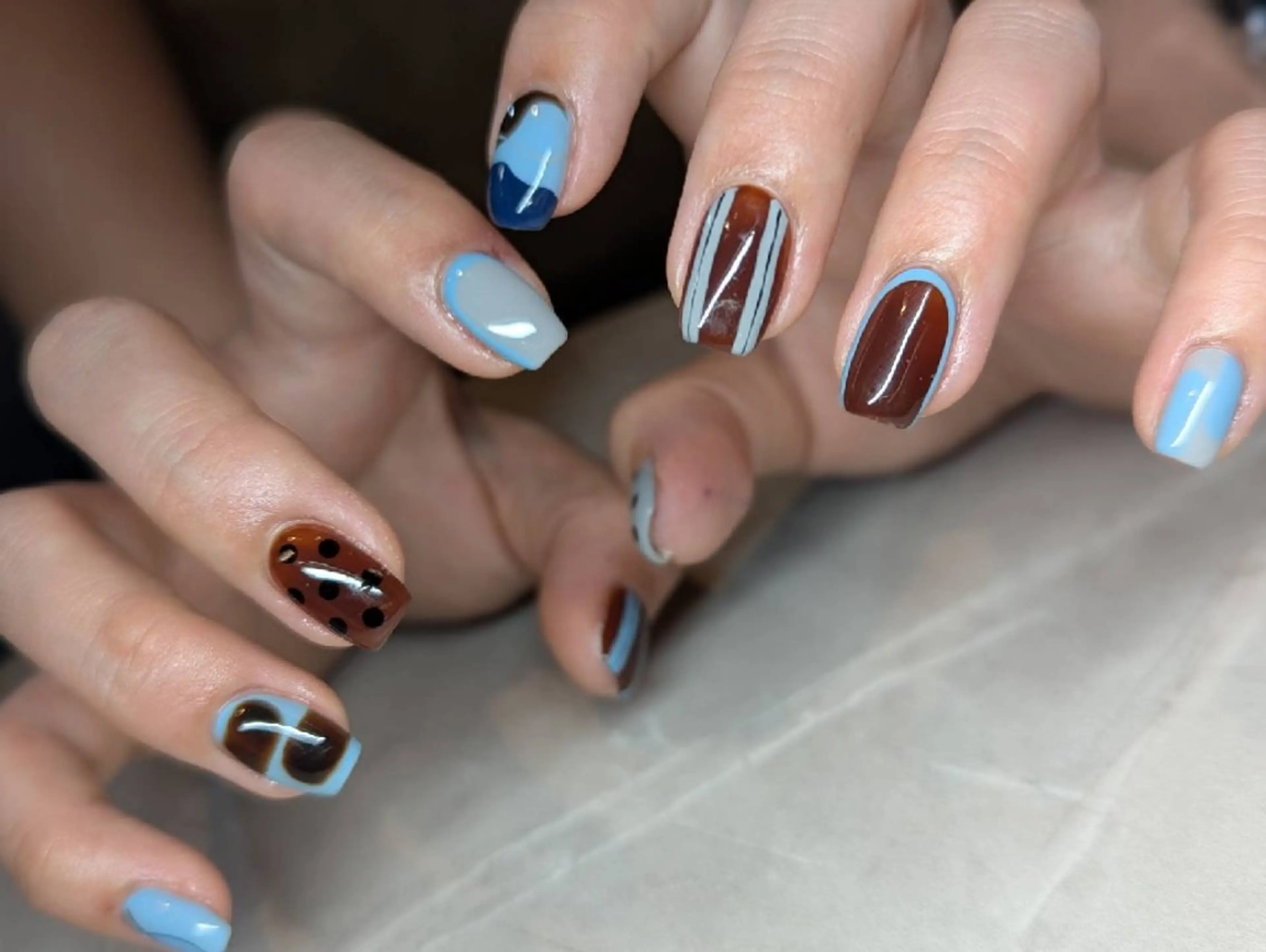 ネイル ハンドネイル Nailsalon BEeR。のネイルデザイン