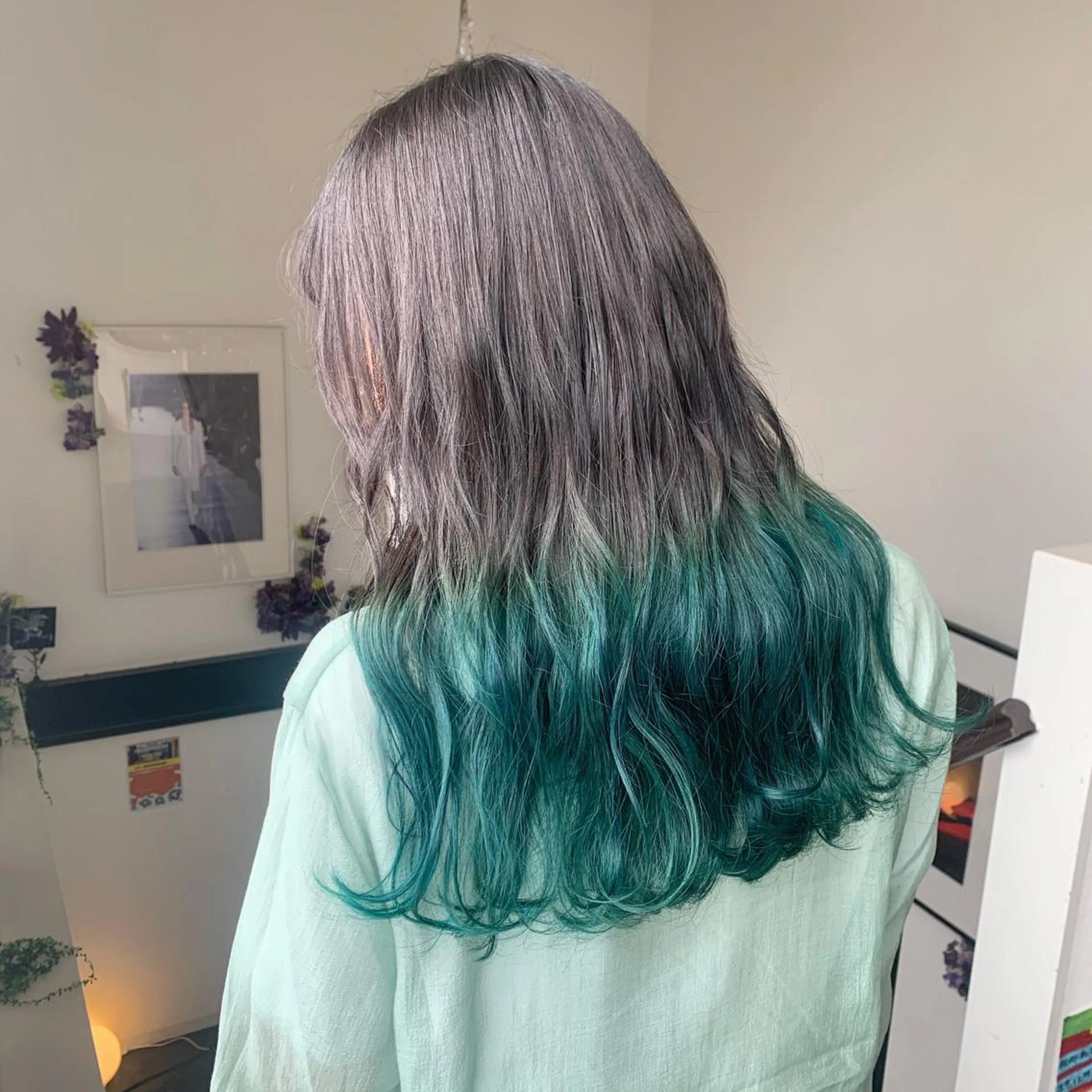 ロング カラー ヘアカラー 袴田 伊代のヘアスタイル