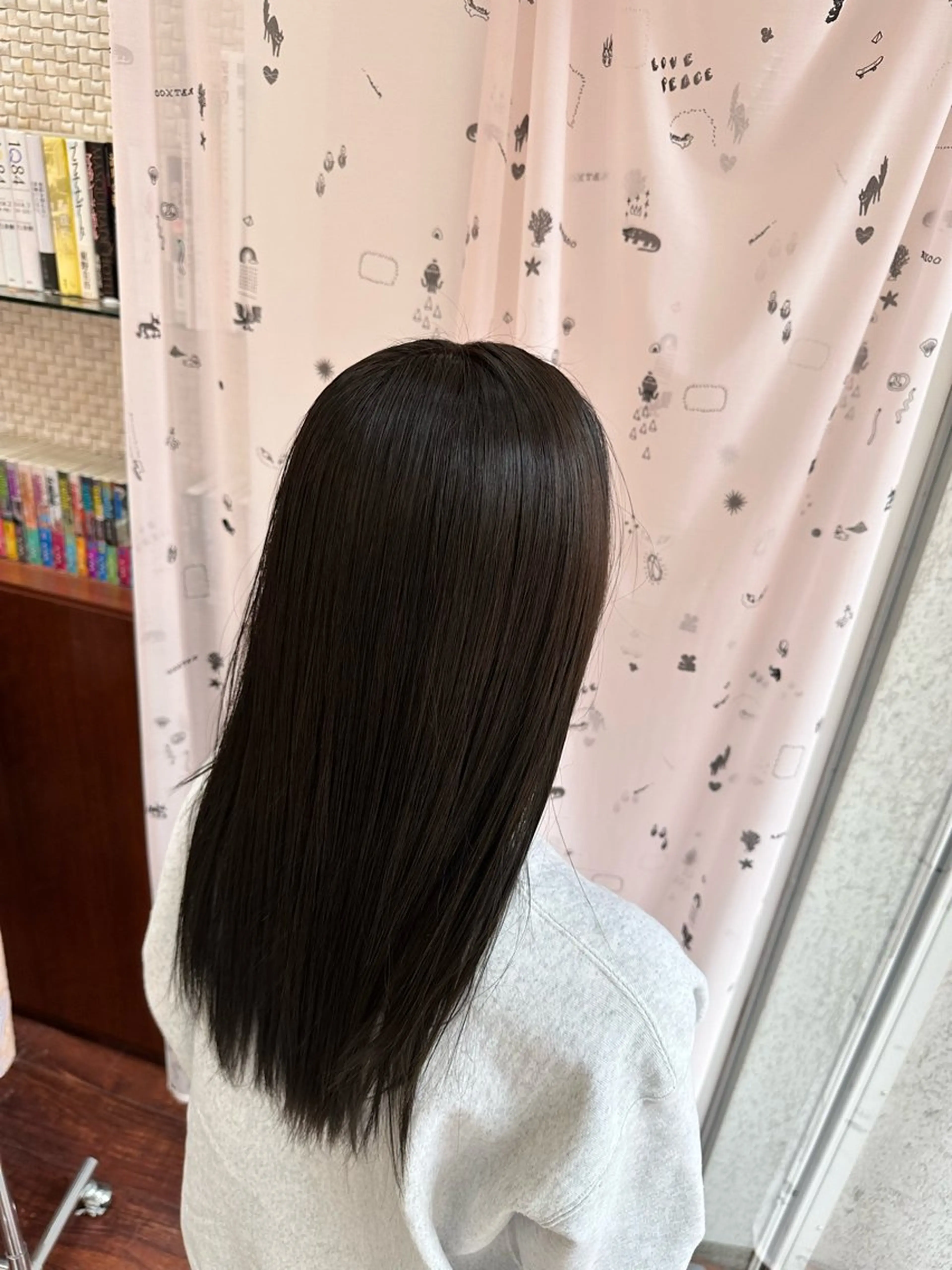 ロング ORANGE POP _HIBIKIのヘアスタイル