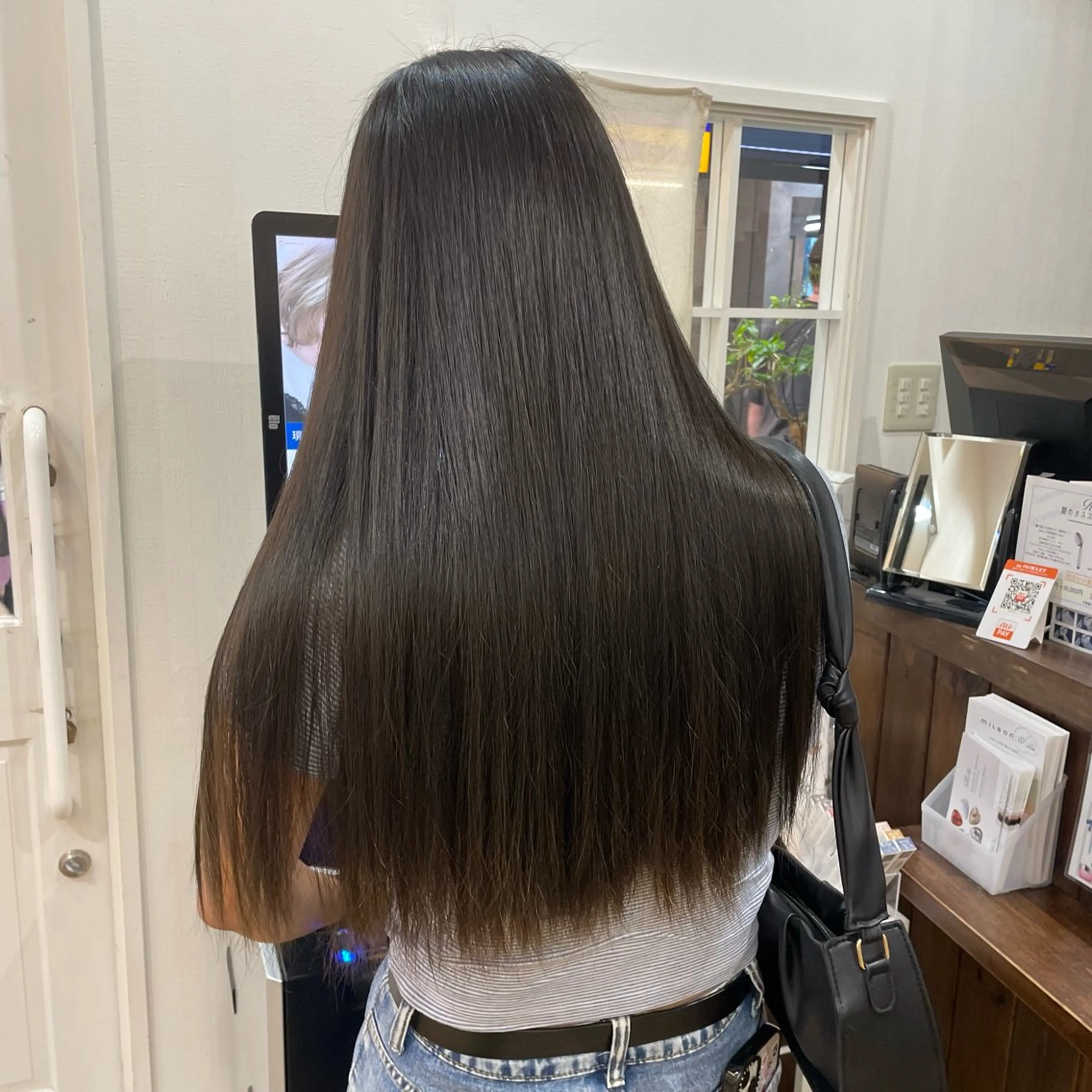 ロング カラー トリートメント 💖メンズモデル 募集/晴香💖のヘアスタイル