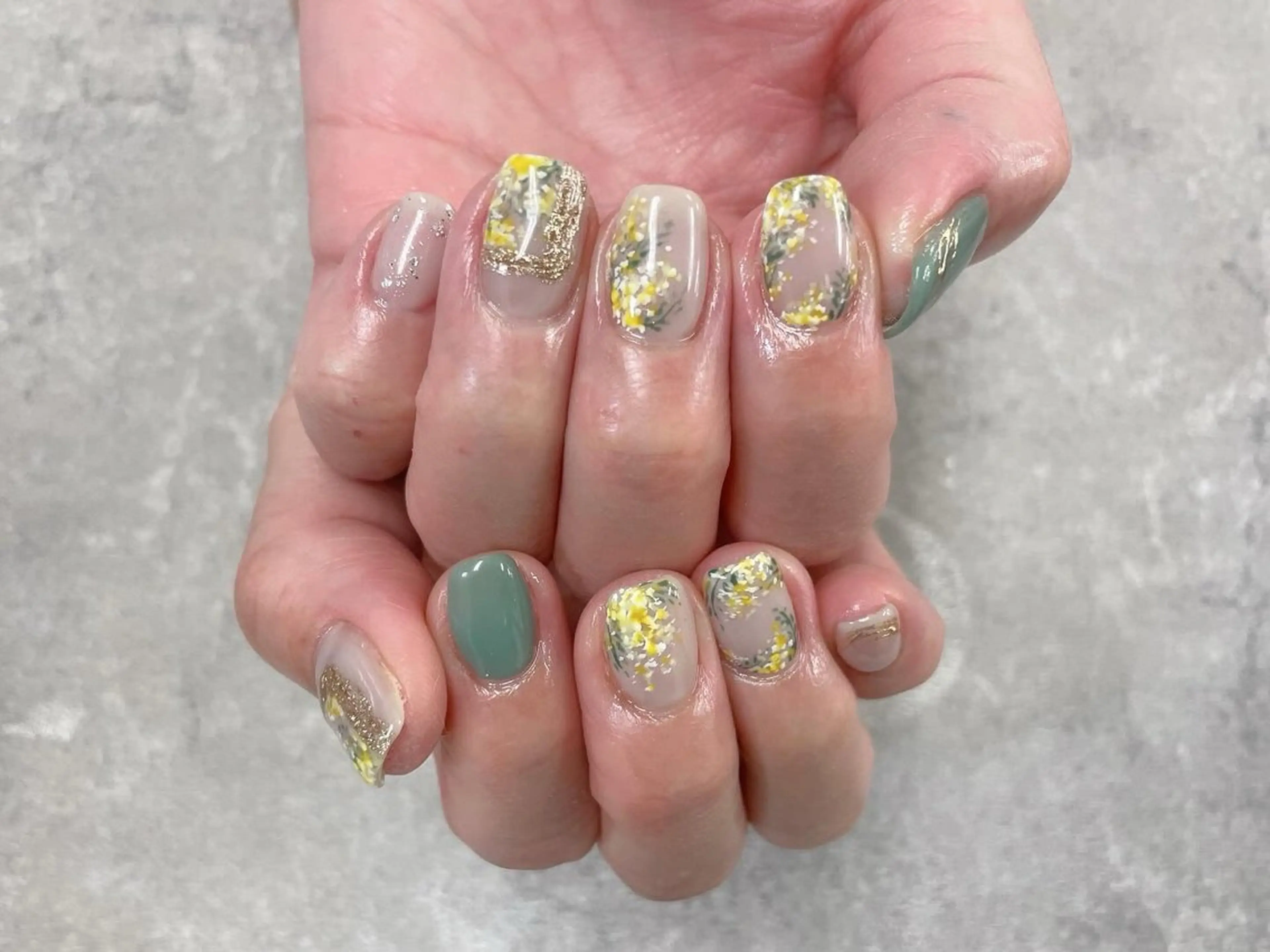 ネイル ミラーネイル ハンドネイル foglia❁﻿. ⌇﻿imamuraのネイルデザイン