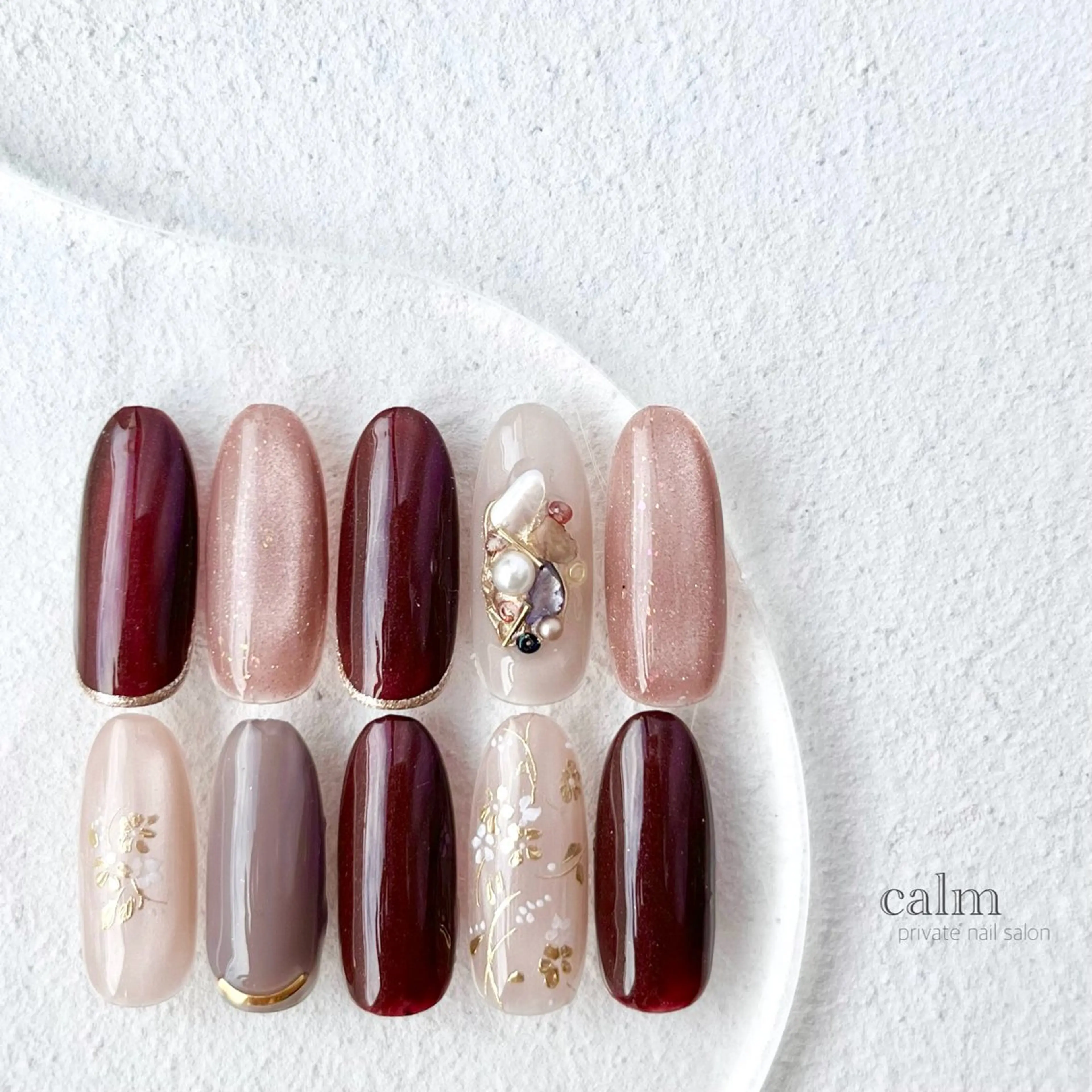 ネイル ハンドネイル calm 〔ｶｰﾑ〕のネイルデザイン