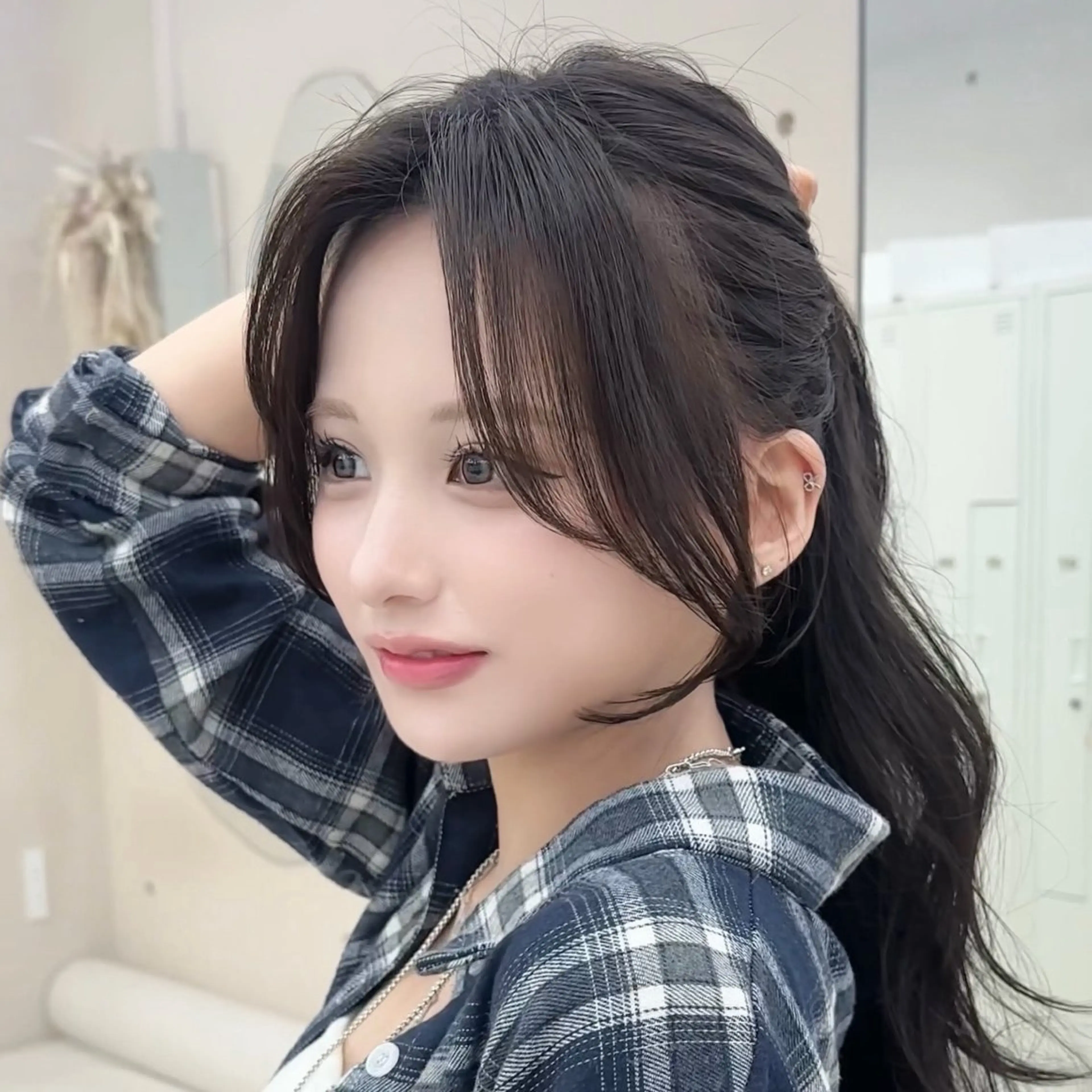 ロング 韓国風ヘア 小顔カット 🌟期間限定メニュー あり🌟萌歌のヘアスタイル