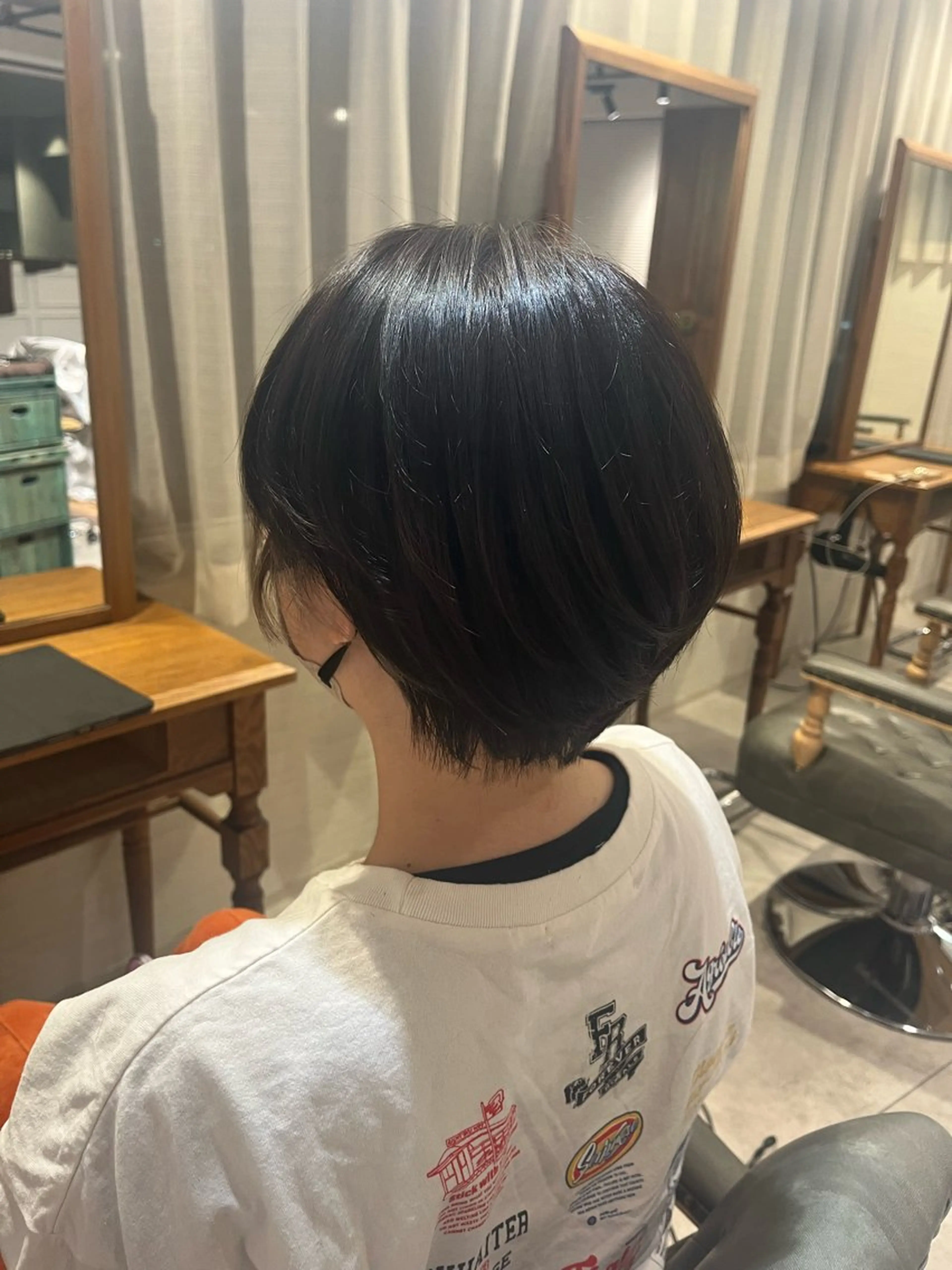 ショート 中川 花織のヘアスタイル