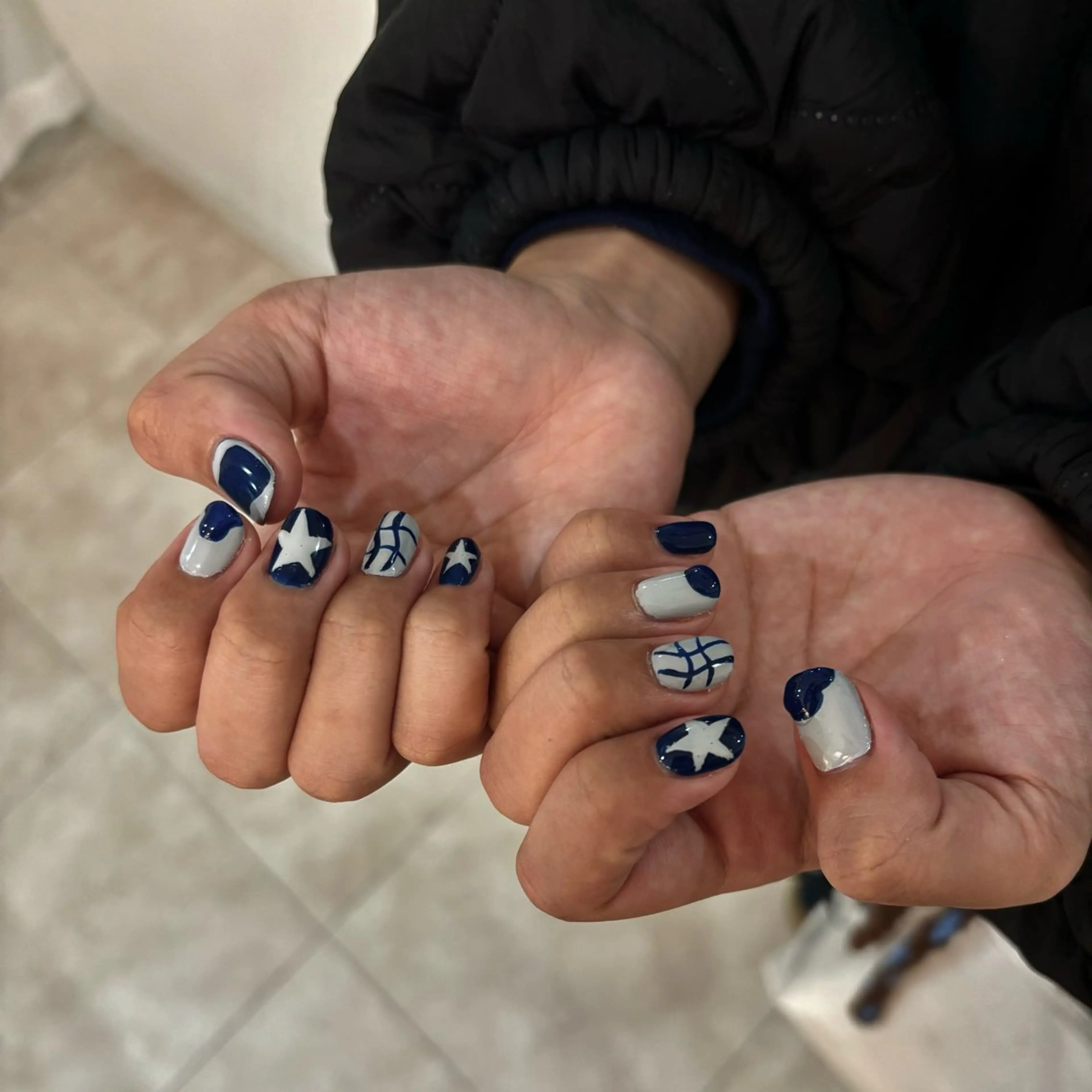 ネイル ゆびノさき茨木店 ニュアンス/アートのネイルデザイン