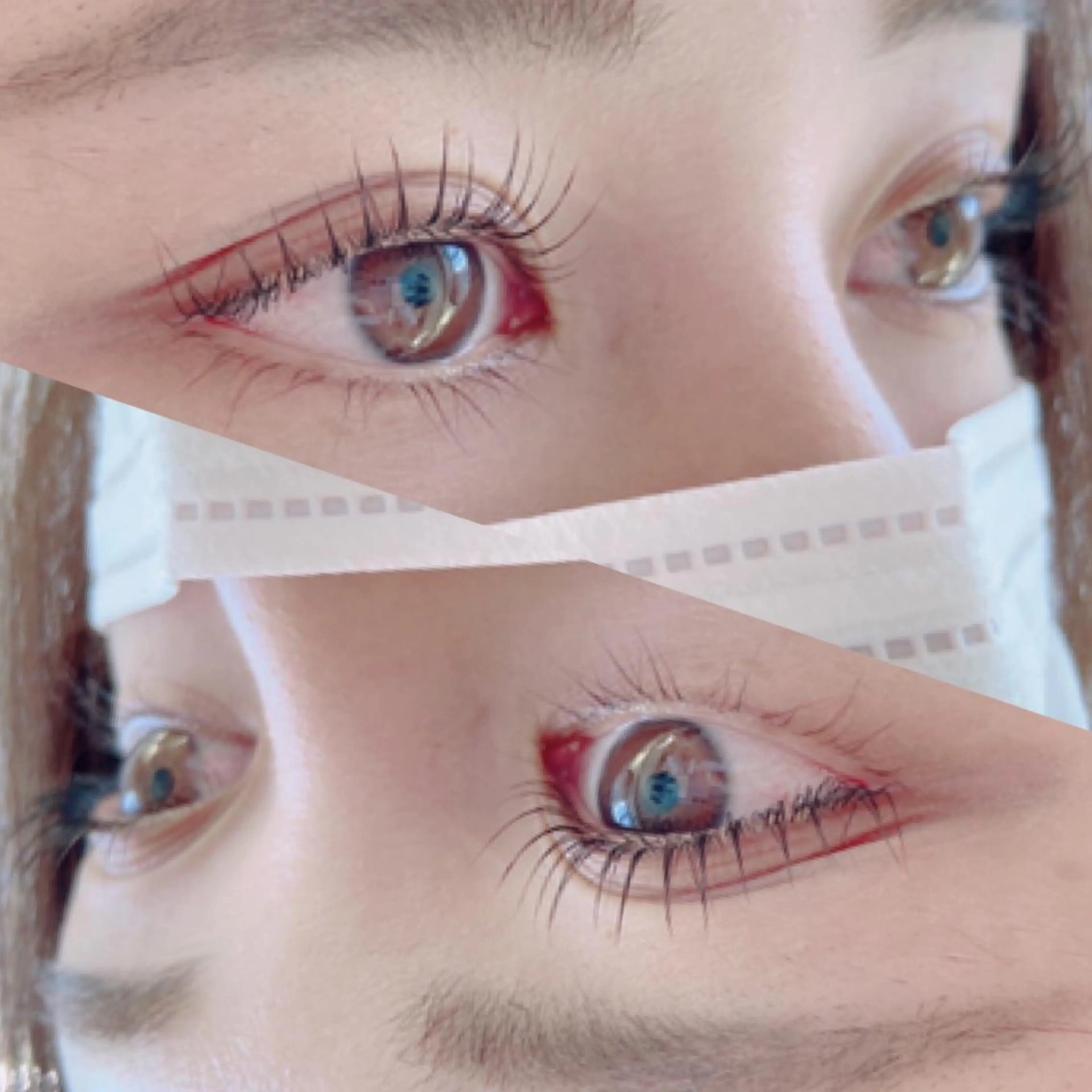 マツエク・マツパ カラーマツエク フラットラッシュ 韓国風マツエク パリジェンヌラッシュリフト まつげパーマ マツパ オーダーメイドまつげ ＆まゆげ.RIKAのマツエク・マツパデザイン