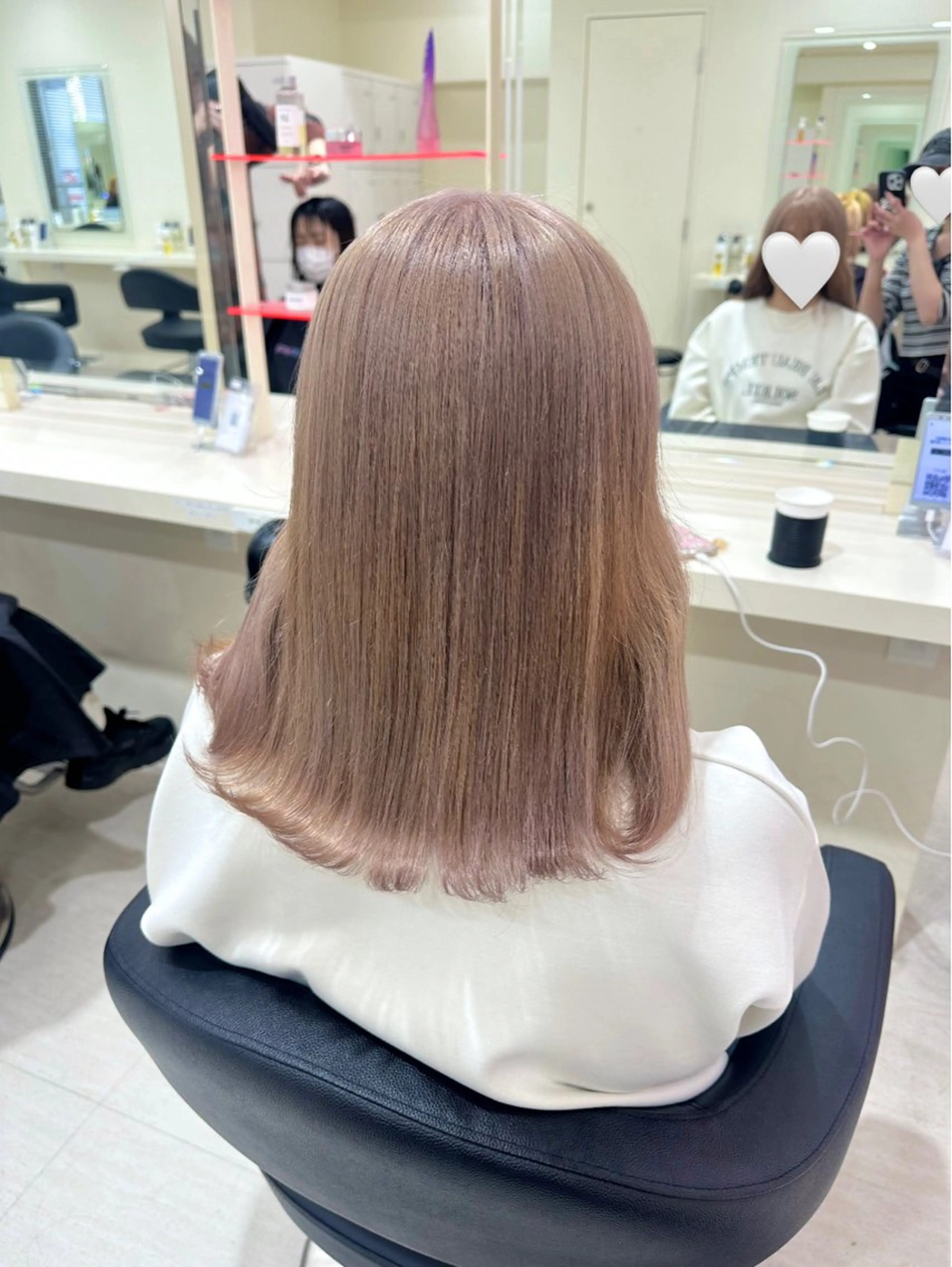 ロング カラー ヘアアレンジ 🎀 yuuka🎀のヘアスタイル