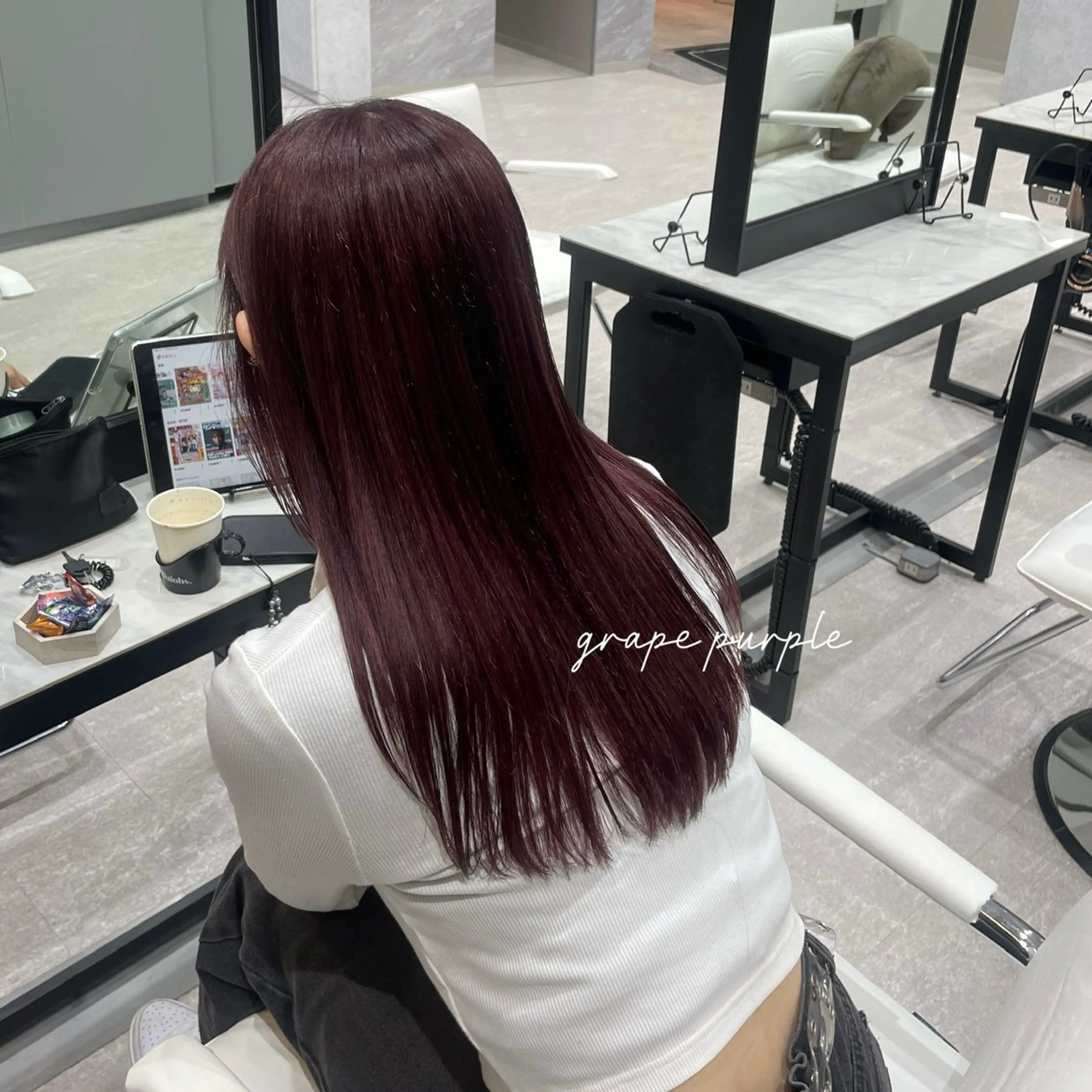 ロング カラー ハイトーン/アレンジ hikaru🐰💕のヘアスタイル