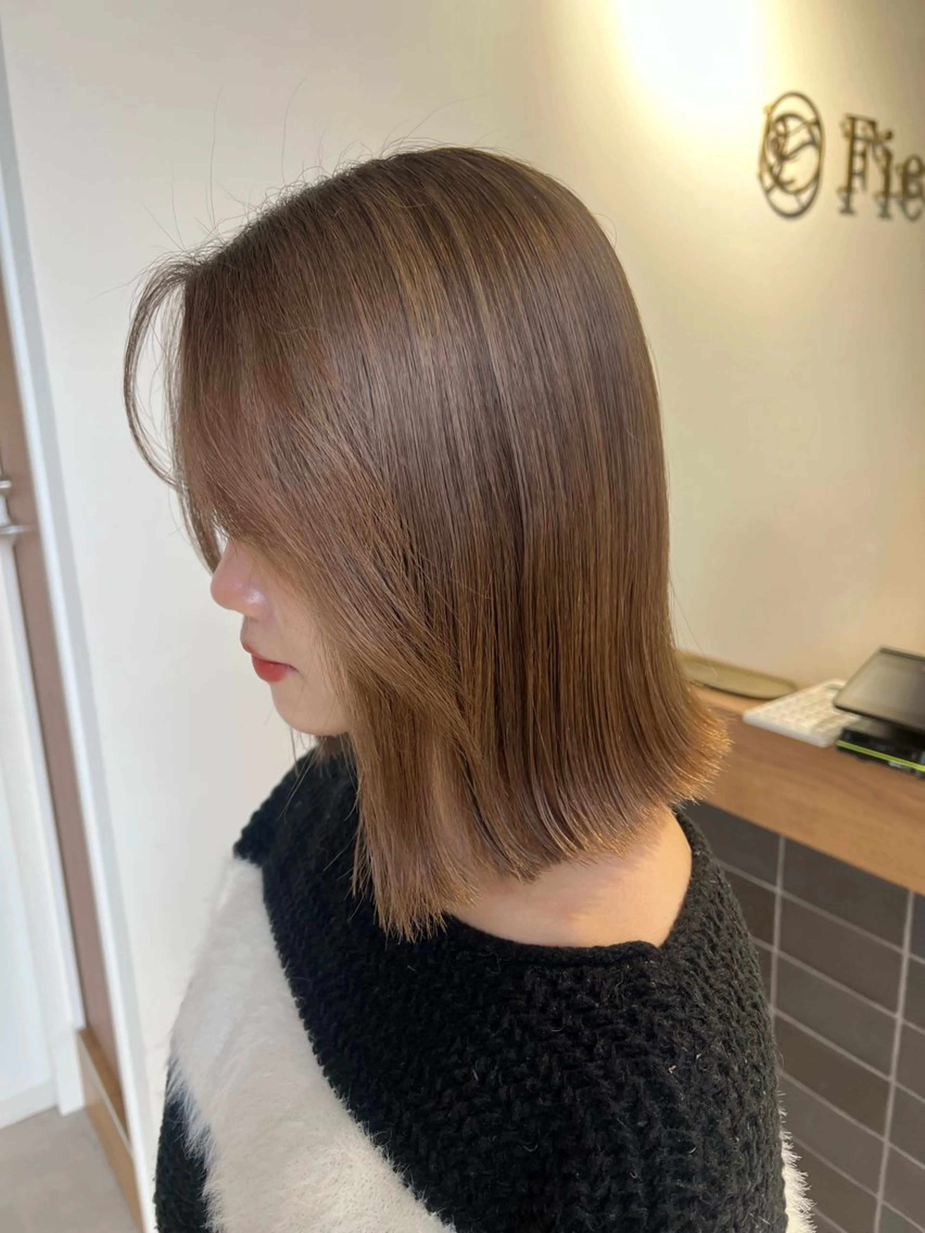 ショート ボブ 梅田/似合わせボブ /顔周り/RINKAのヘアスタイル