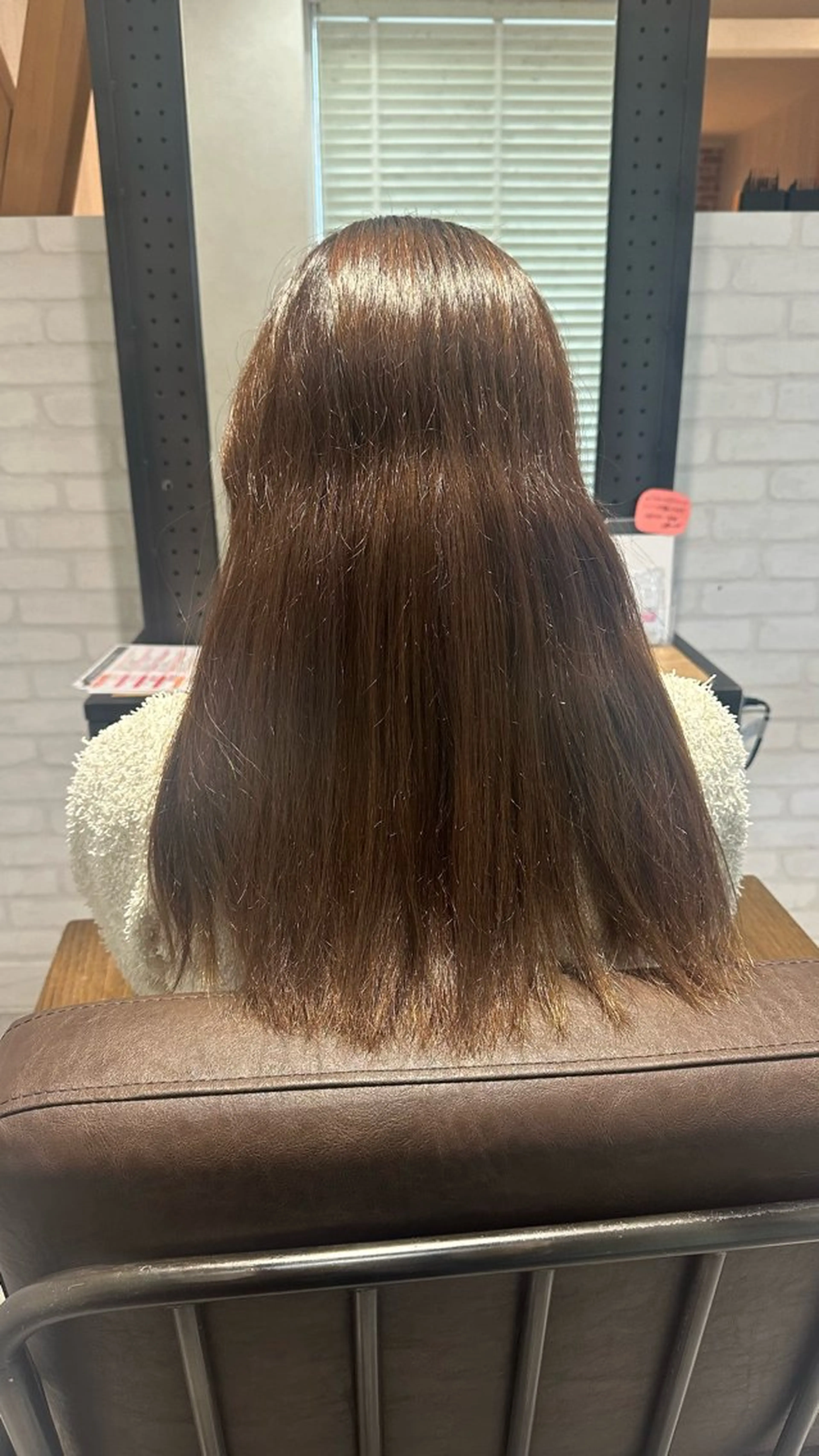 ロング 縮毛矯正 松本 羅華のヘアスタイル