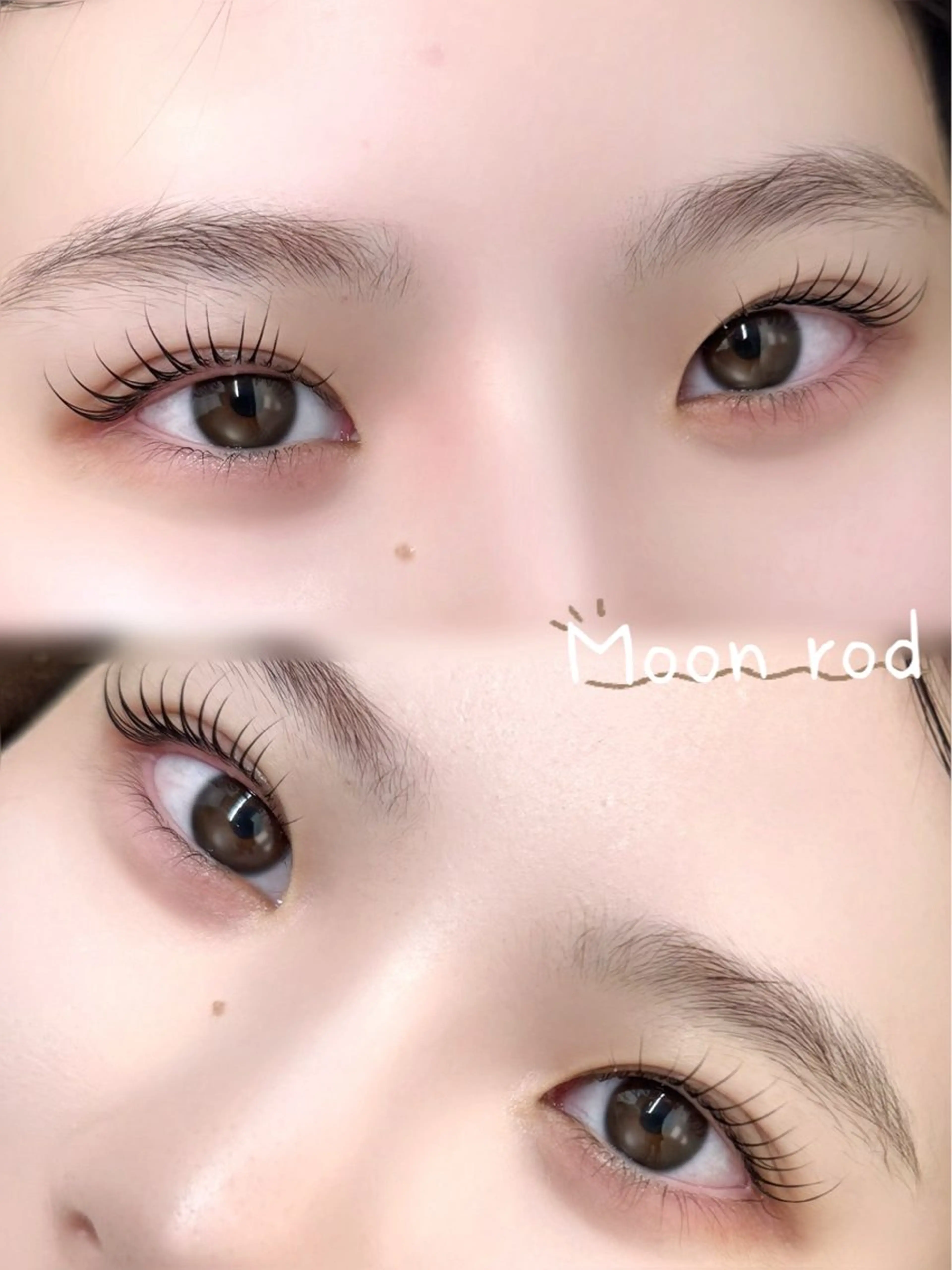 マツエク・マツパ ナチュラル 一重×まつ毛パーマ マツパ ☘️Moe☘️骨格・ まぶた似合わせパーマのマツエク・マツパデザイン